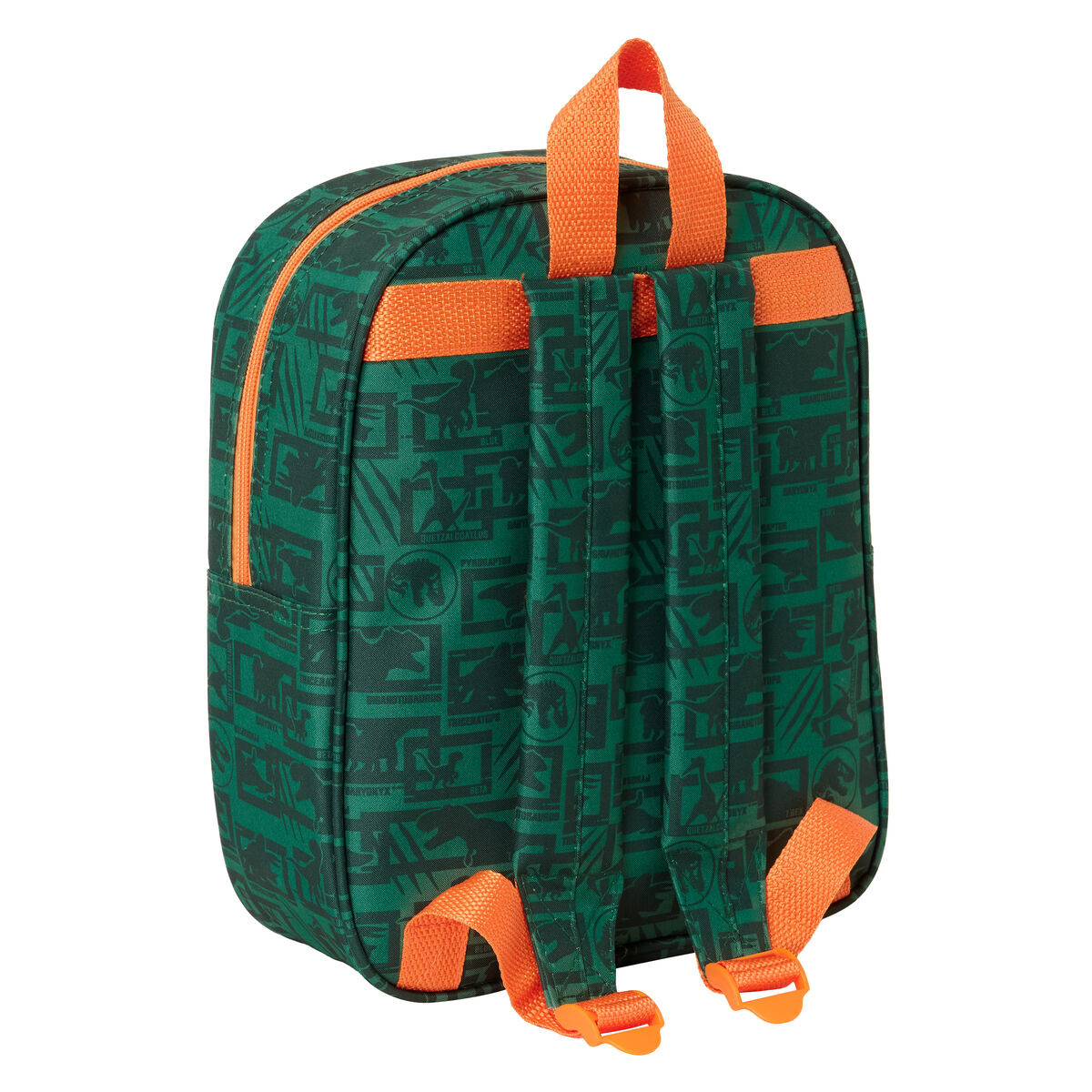 Child bag Jurassic World Dark green 22 x 27 x 10 cm 3D