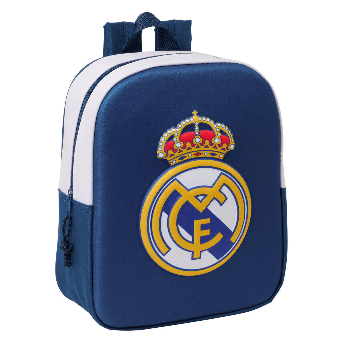 Child bag Real Madrid C.F. Black 22 x 27 x 10 cm 3D