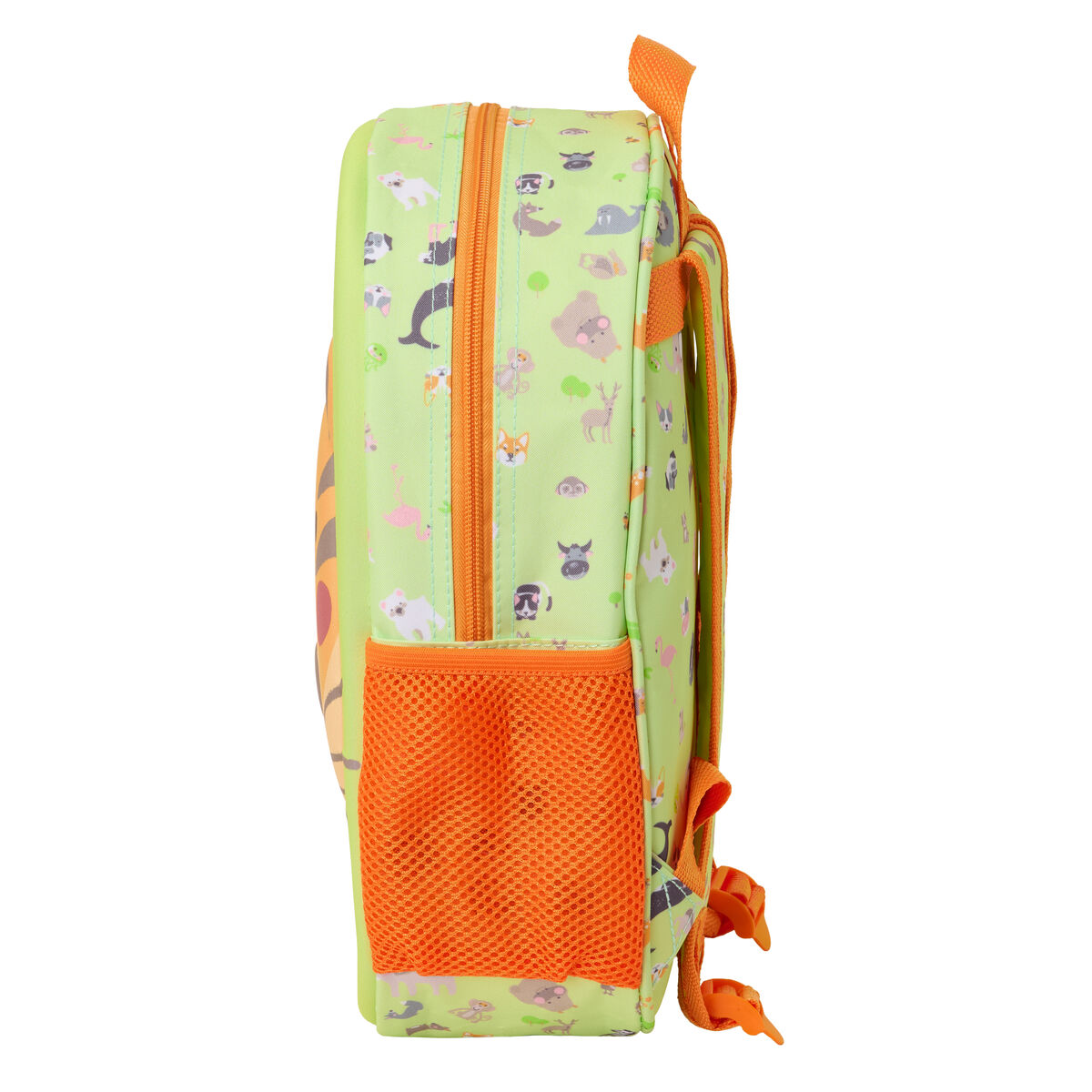 Child bag Safta Lime 27 x 33 x 10 cm 3D