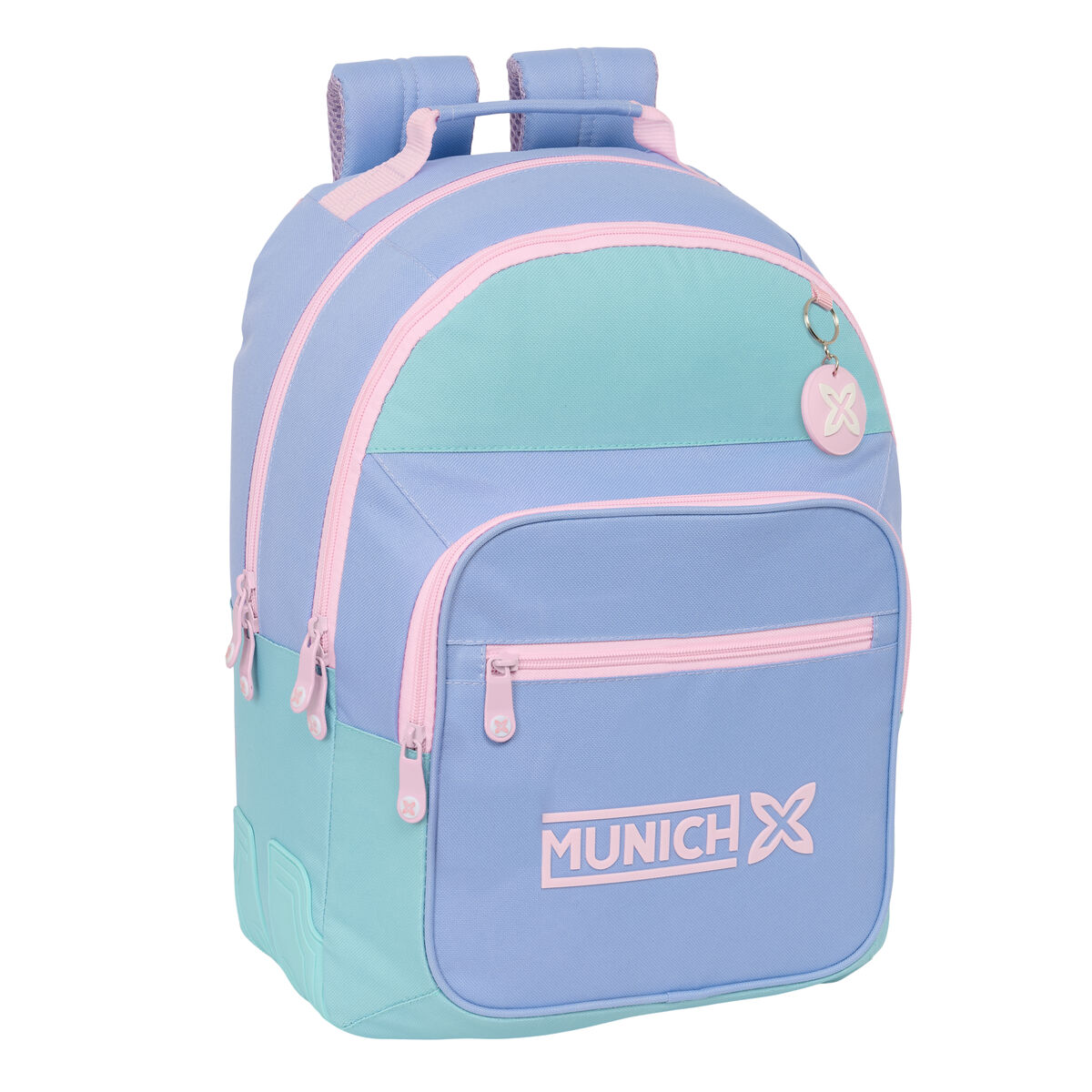 School Bag Munich Mellow Blue Pink Celeste 32 x 42 x 15 cm School Bag Munich Mellow Blue Pink Celeste 32 x 42 x 15 cm