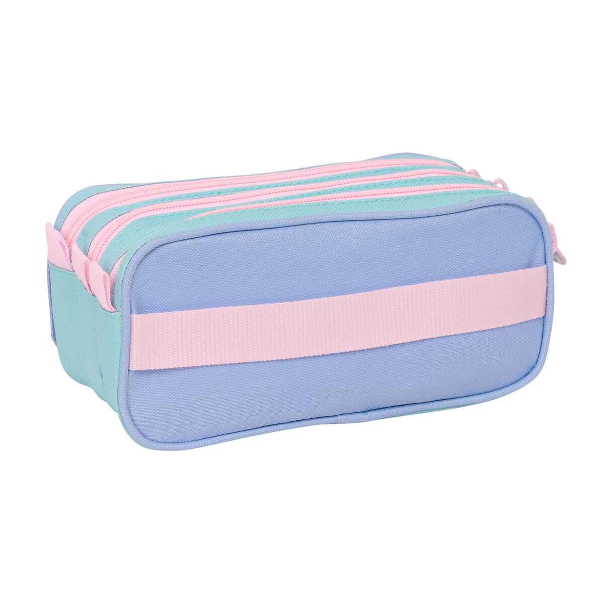 Triple Carry-all Munich Mellow Blue Pink Sky blue 21,5 x 10 x 8 cm