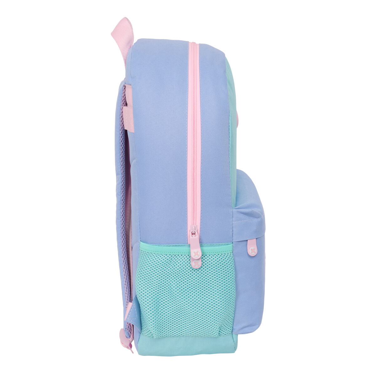 School Bag Munich Mellow Blue Pink Celeste 30 x 46 x 14 cm