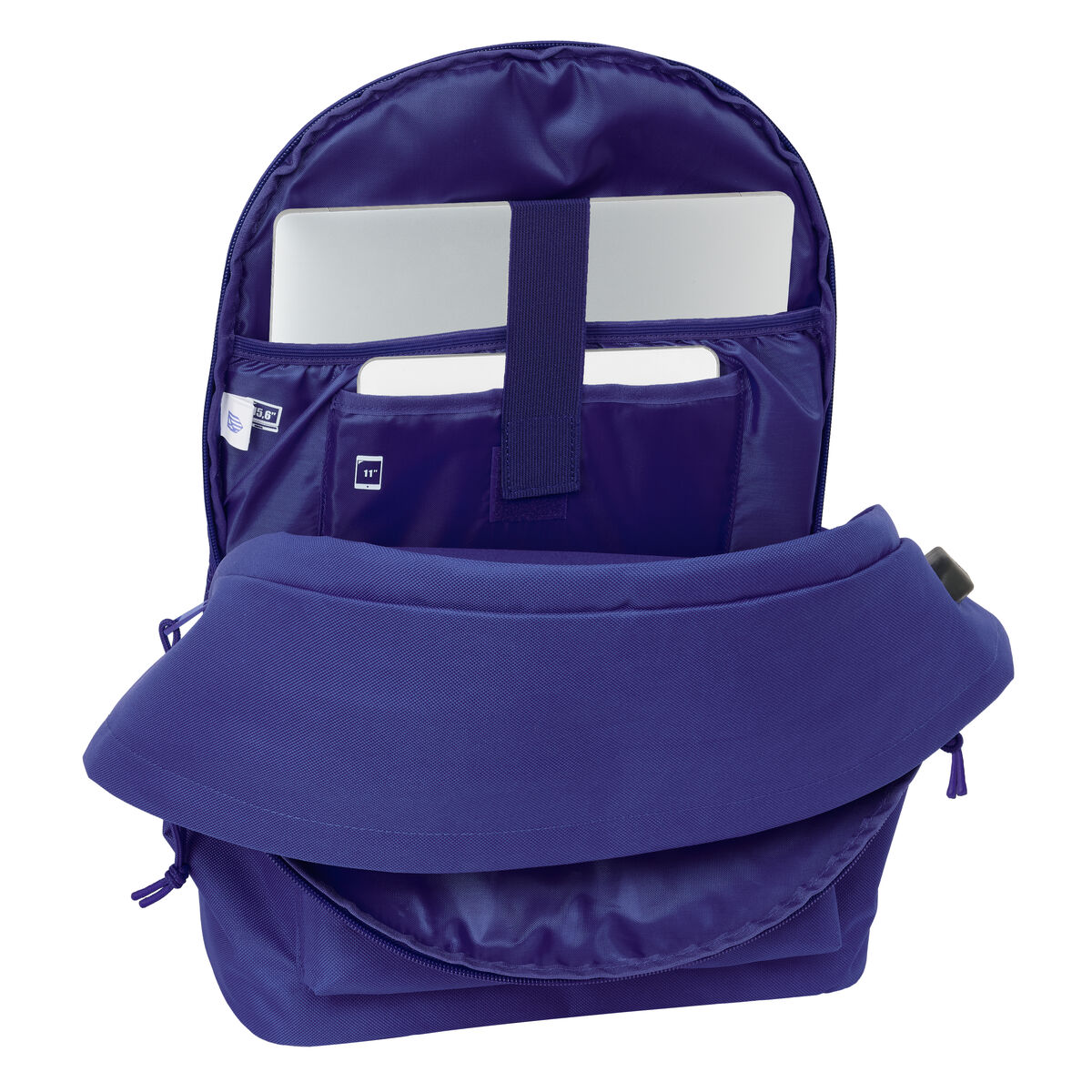 School Bag Atltico Madrid Dark blue 31 x 44 x 18 cm