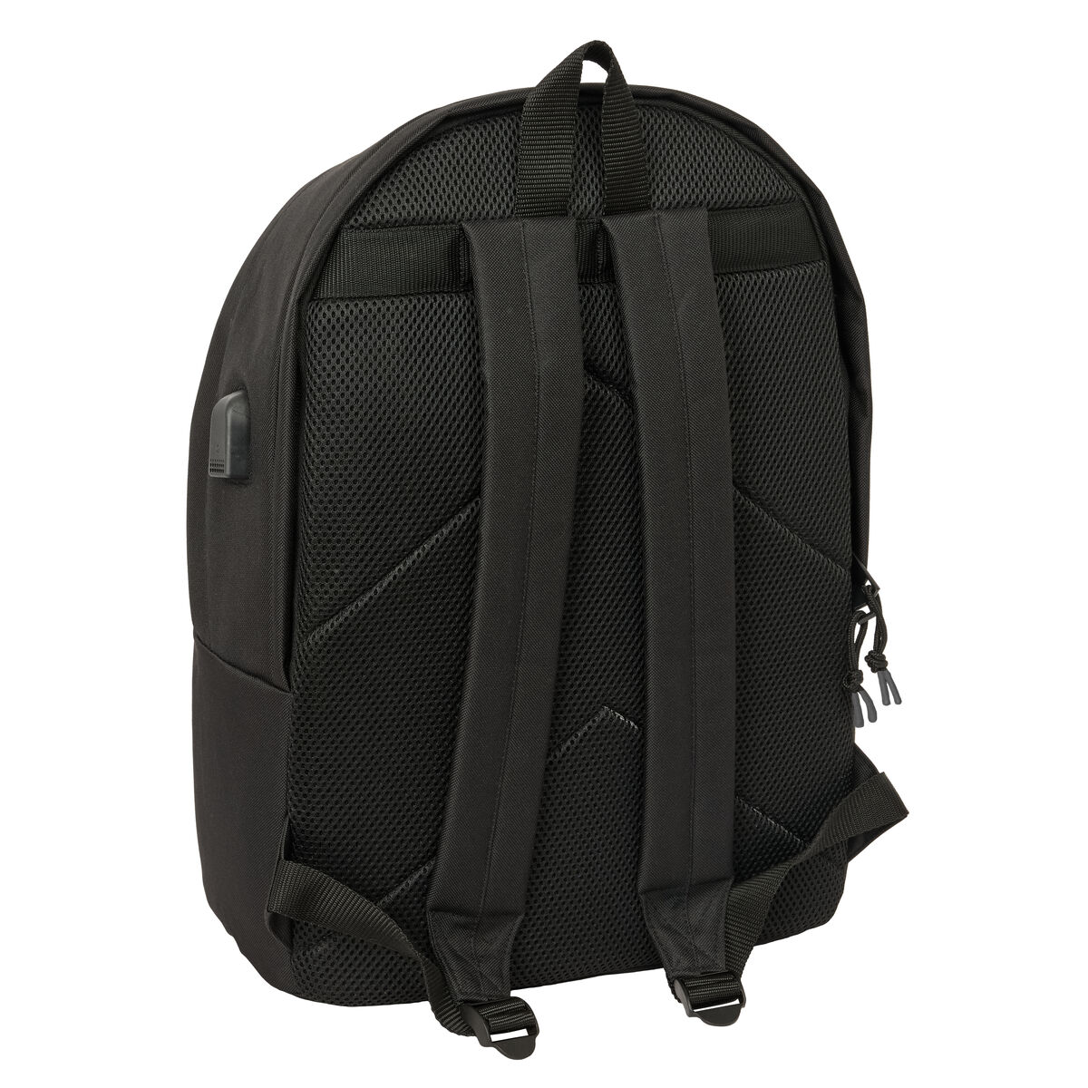 School Bag Atltico Madrid Black 31 x 44 x 18 cm