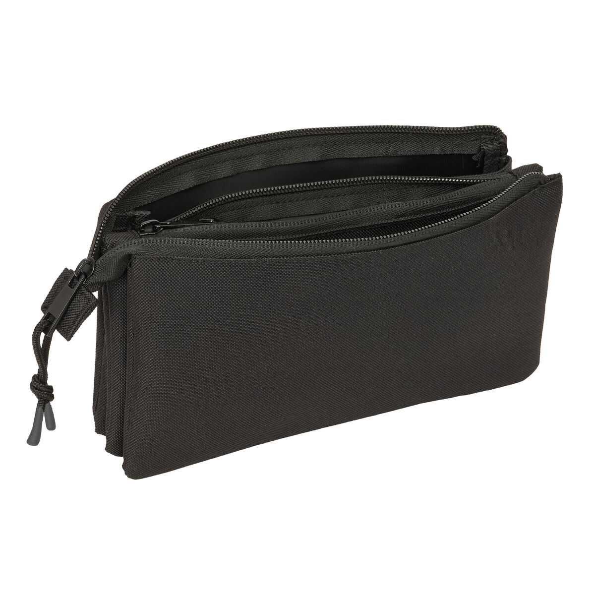 Triple Carry-all Atltico Madrid Black 22 x 12 x 3 cm