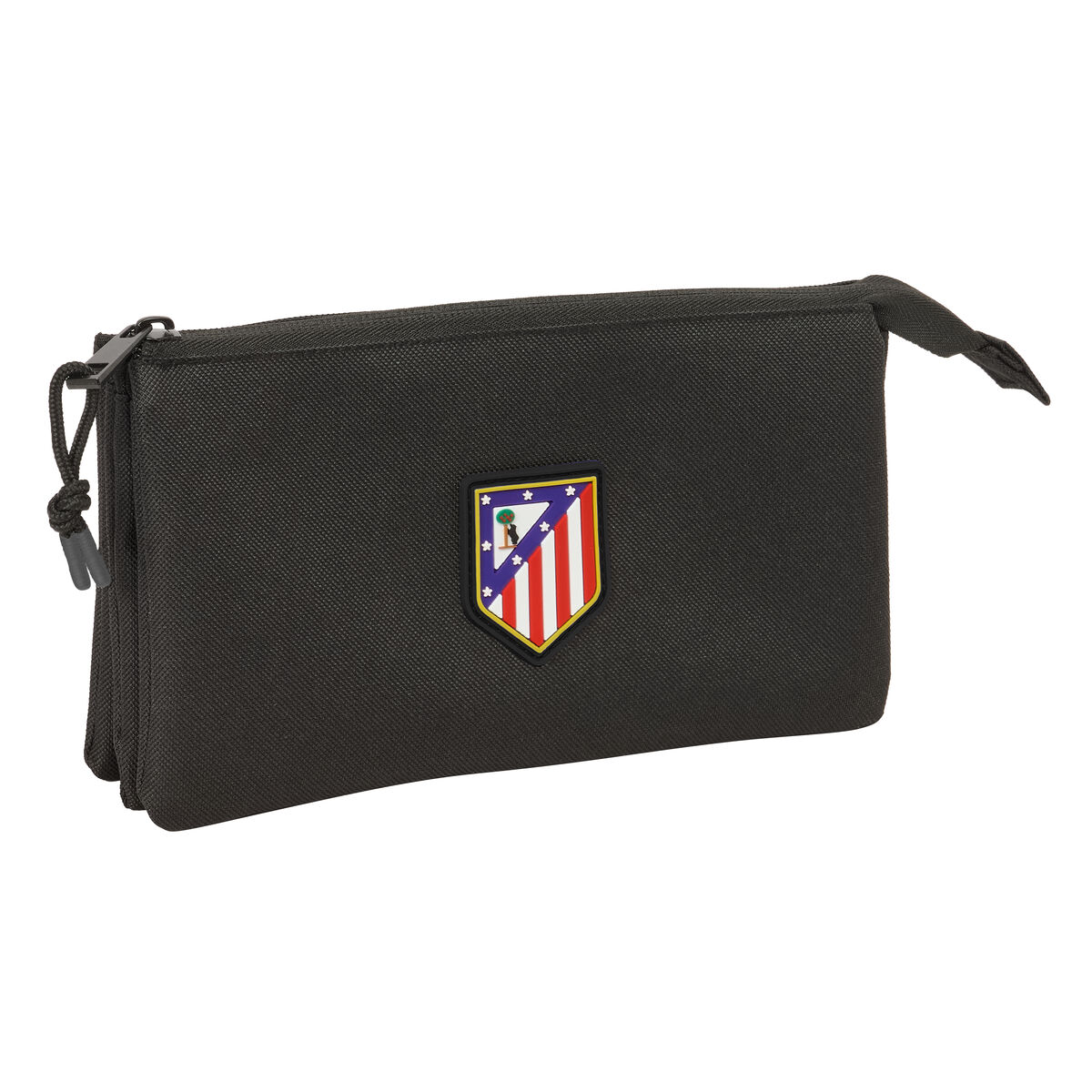 Triple Carry-all Atltico Madrid Black 22 x 12 x 3 cm