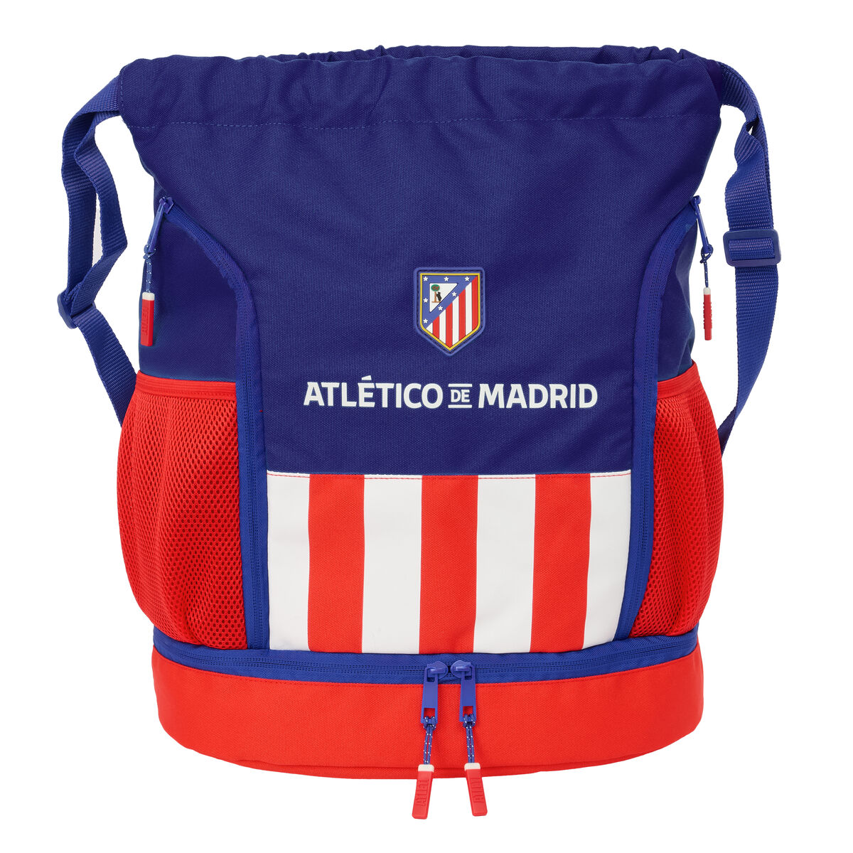 Backpack with Strings Atltico Madrid Blue White Red 35 x 40 x 1 cm Backpack with Strings Atltico Madrid Blue White Red 35 x 40 x 1 cm