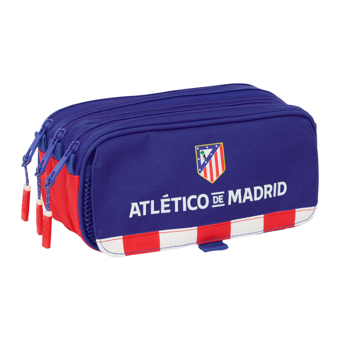 Triple Carry-all Atltico Madrid Blue White Red 21,5 x 10 x 8 cm