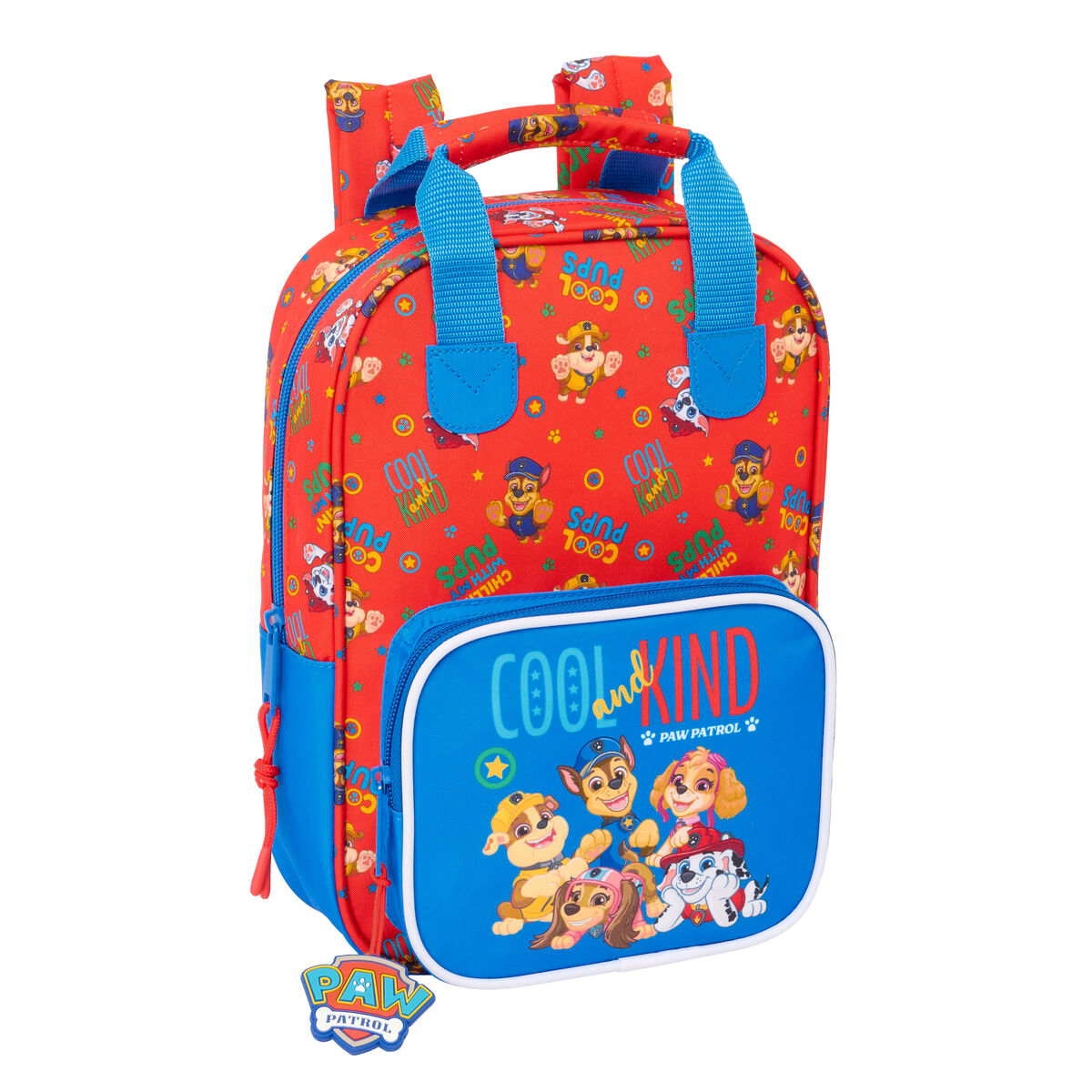 Child bag The Paw Patrol Cool Blue Red 20 x 28 x 8 cm