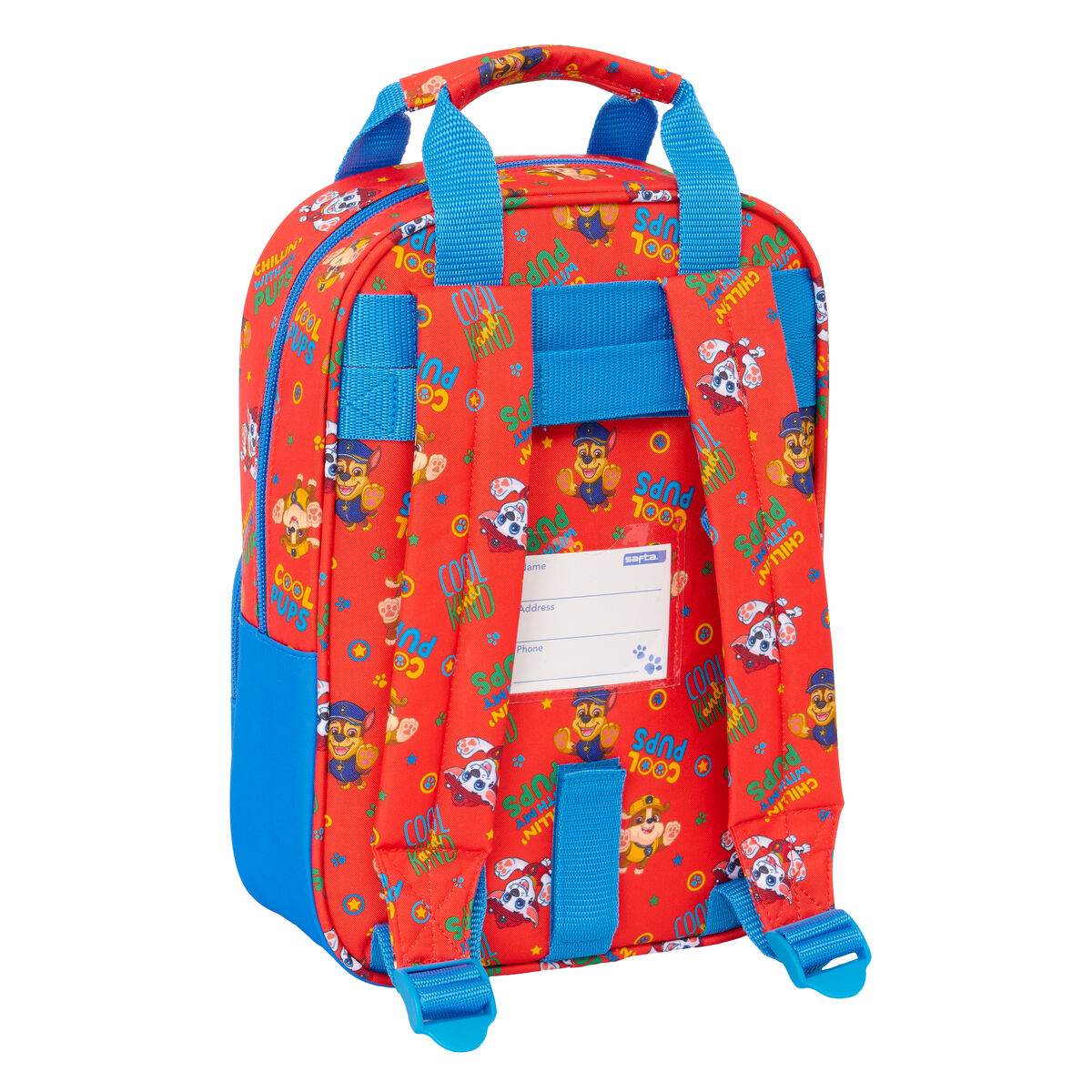 Child bag The Paw Patrol Cool Blue Red 20 x 28 x 8 cm