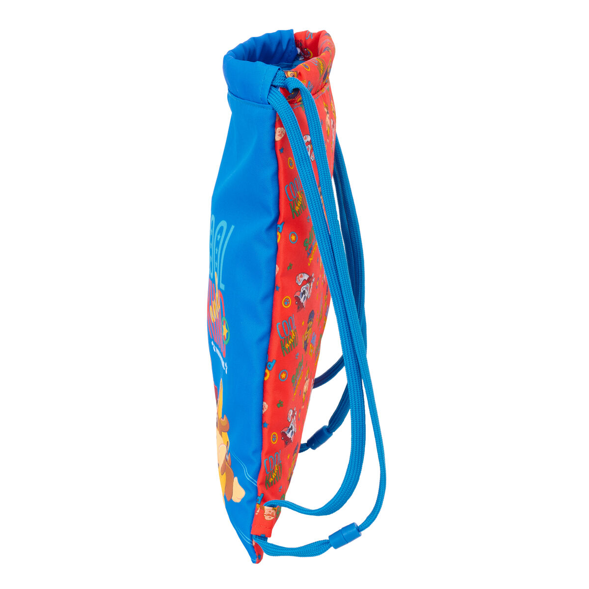 Backpack with Strings The Paw Patrol Cool Blue Red 26 x 34 x 1 cm
