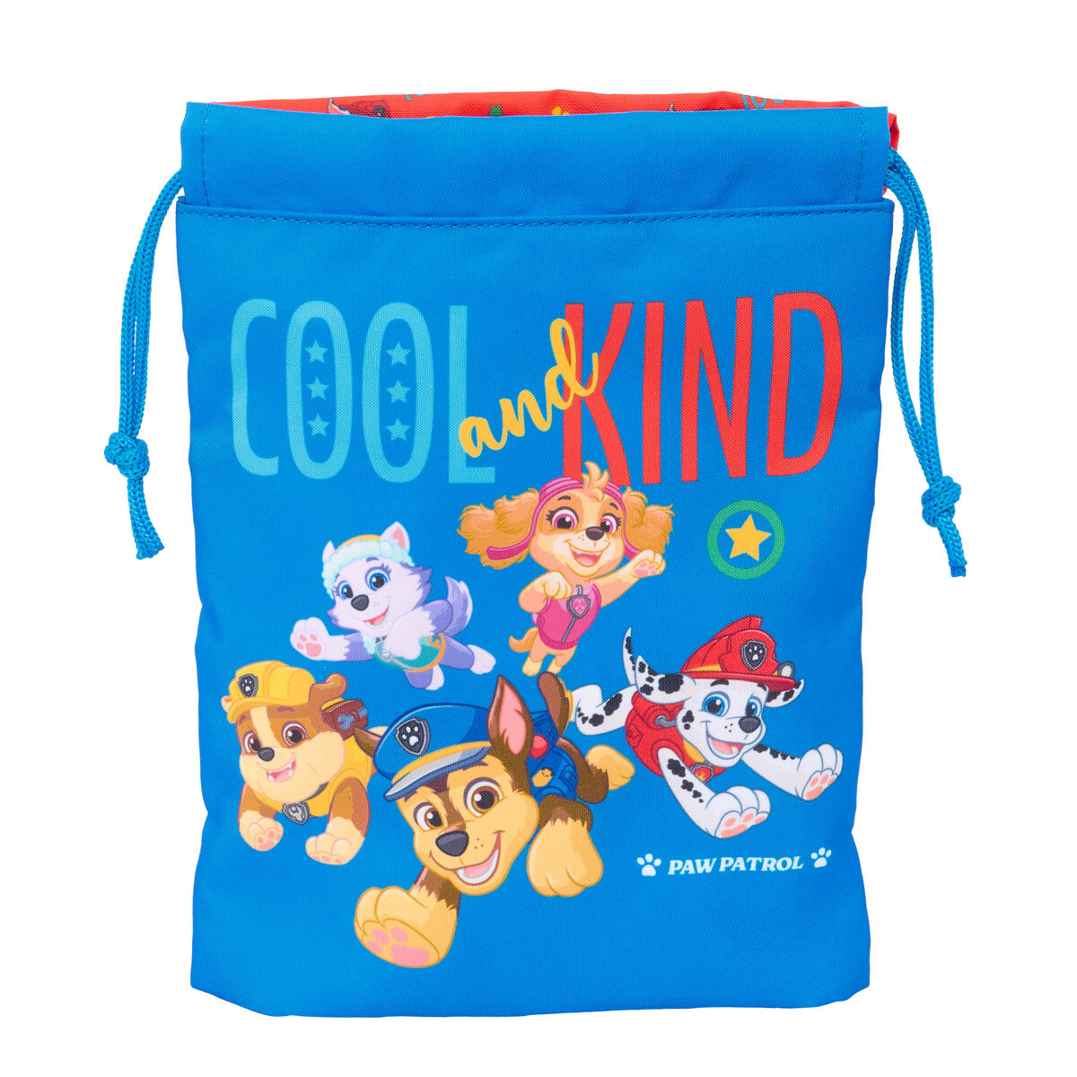 snack bag The Paw Patrol Cool Blue Red snack bag The Paw Patrol Cool Blue Red