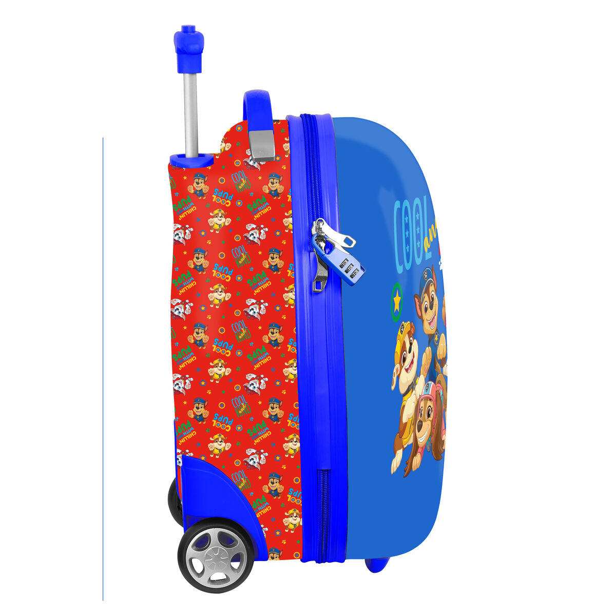 Cabin suitcase The Paw Patrol paw patrol Blue Red 16” 23 L 28 x 43 x 23 cm