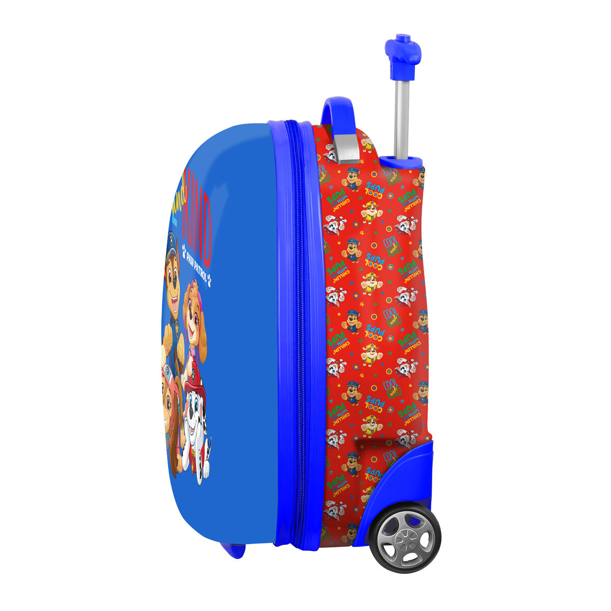 Cabin suitcase The Paw Patrol paw patrol Blue Red 16” 23 L 28 x 43 x 23 cm
