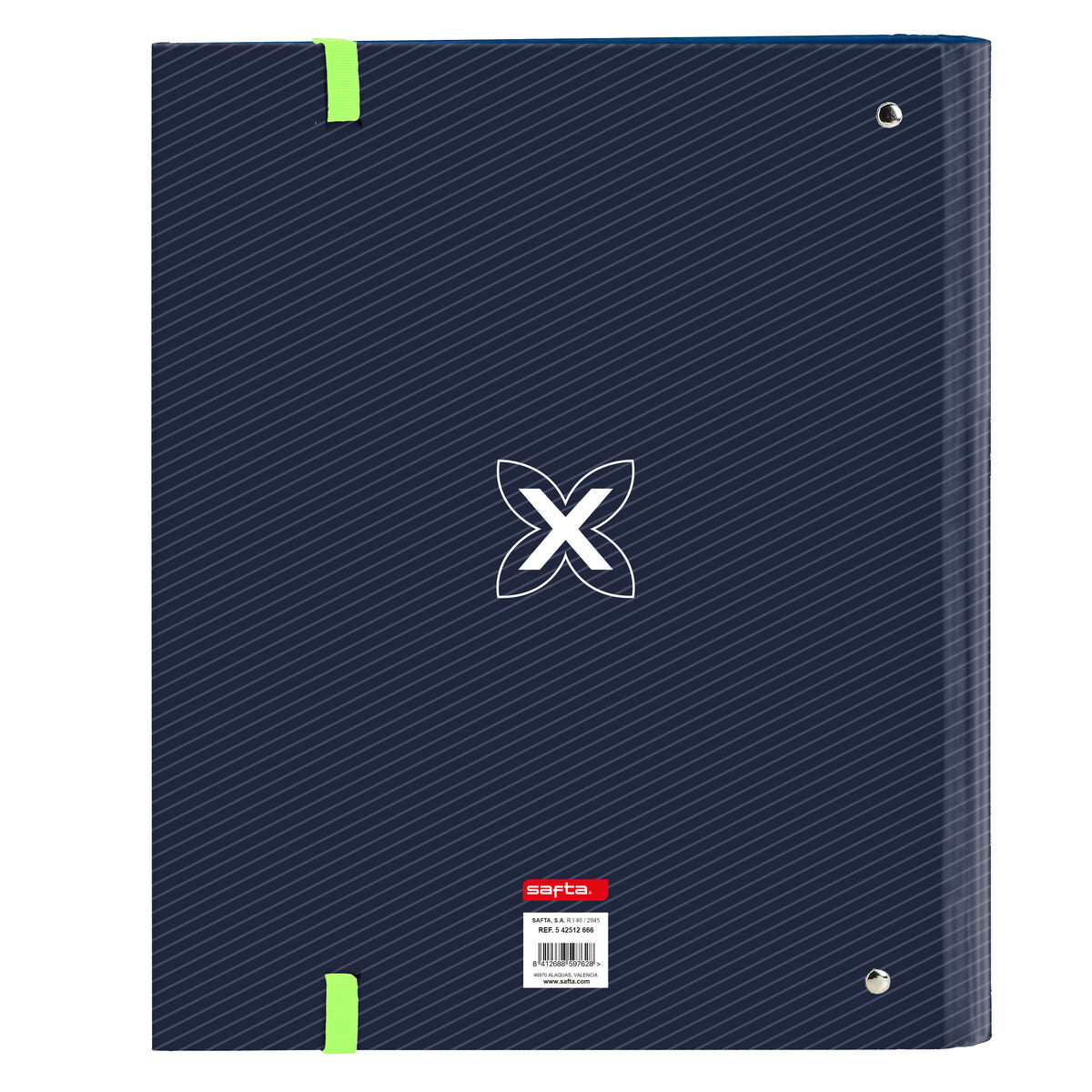 Ring binder Munich Blue indigo Blue 27 x 32 x 3.5 cm