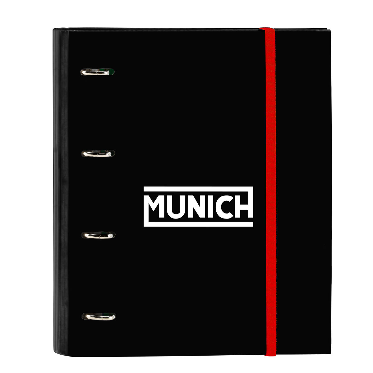 Ring binder Munich Vulcan Black 27 x 32 x 3.5 cm Ring binder Munich Vulcan Black 27 x 32 x 3.5 cm