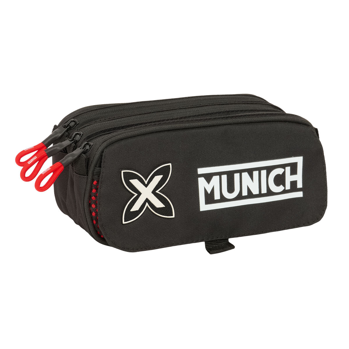 Triple Carry-all Munich Vulcan Black 21,5 x 10 x 8 cm Triple Carry-all Munich Vulcan Black 21,5 x 10 x 8 cm