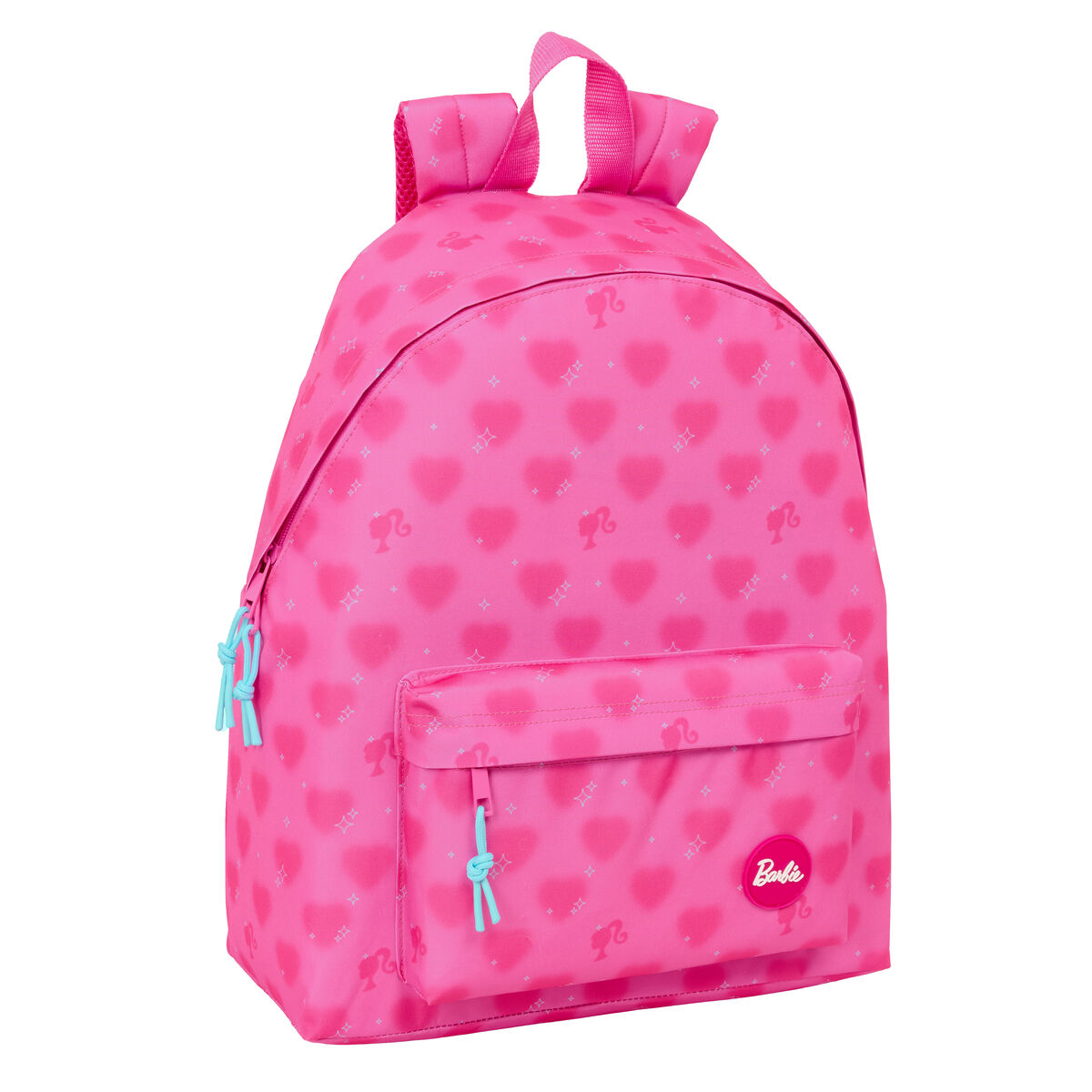 School Bag Barbie Corazones Pink 33 x 42 x 15 cm School Bag Barbie Corazones Pink 33 x 42 x 15 cm