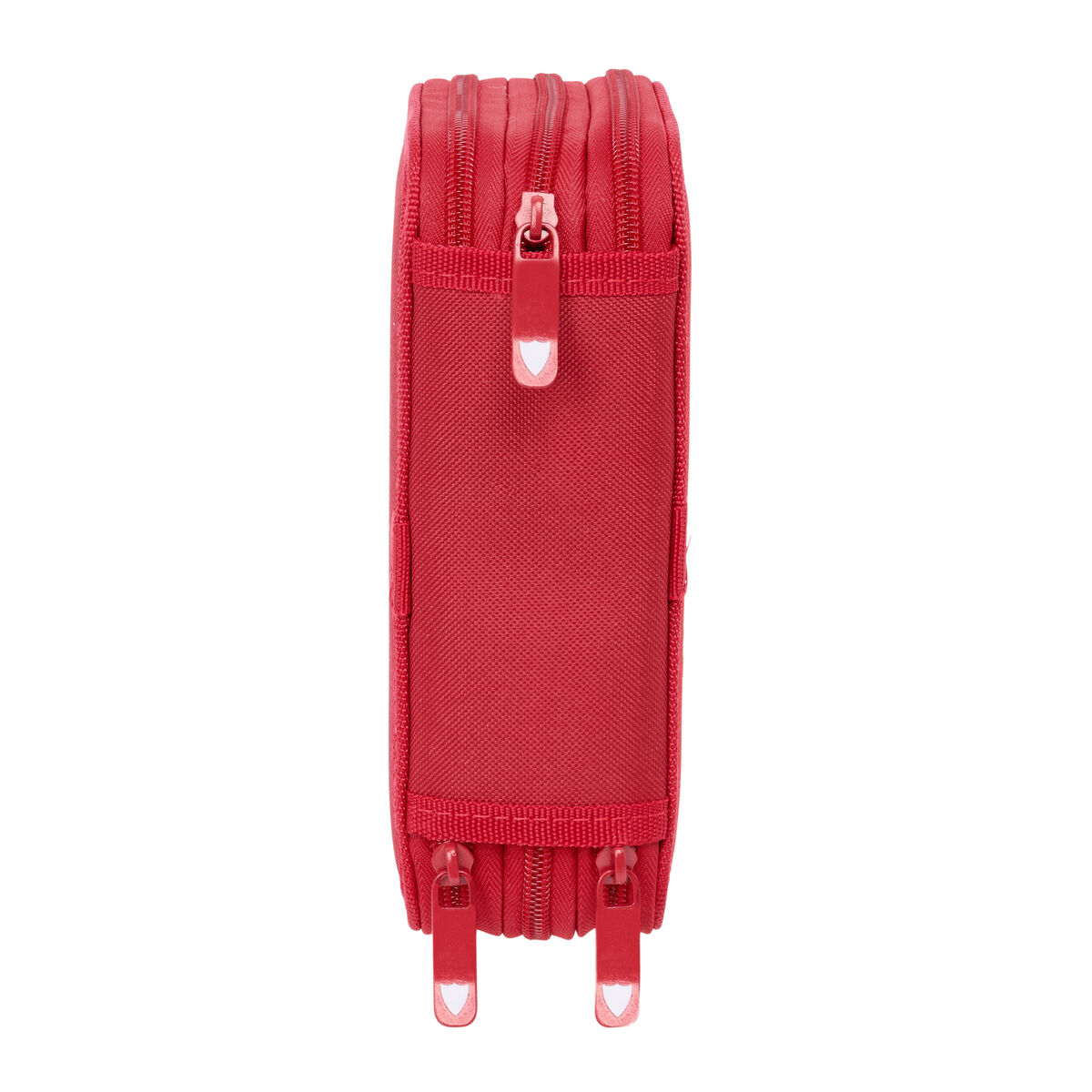 Triple Pencil Case Sevilla FÃºtbol Club Red 12,5 x 19,5 x 5,5 cm 37 Pieces