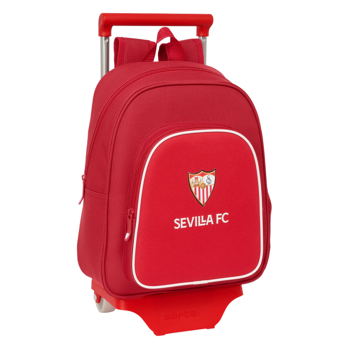 School Rucksack with Wheels Sevilla Fútbol Club Red 28 x 34 x 10 cm School Rucksack with Wheels Sevilla Fútbol Club Red 28 x 34 x 10 cm