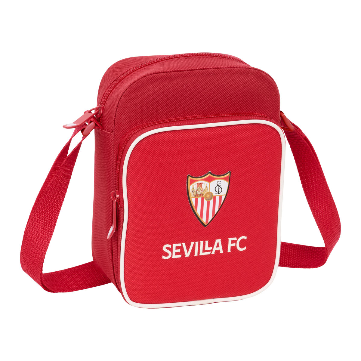 Shoulder Bag Sevilla FÃºtbol Club Red 16 x 22 x 6 cm