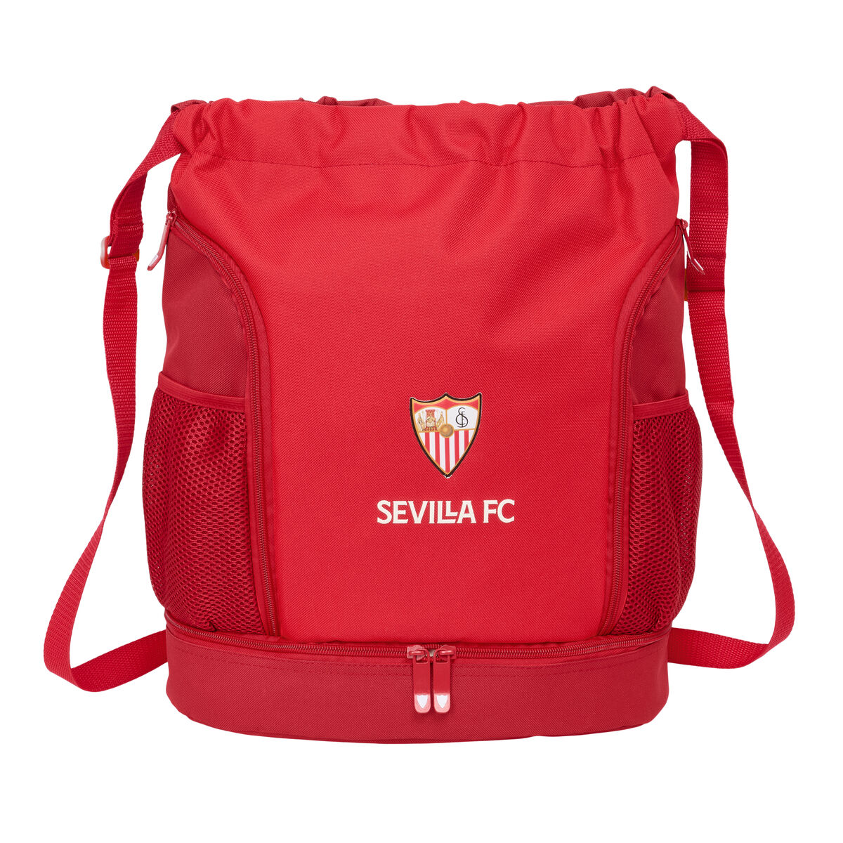 Backpack with Strings Sevilla Fútbol Club Red 35 x 40 x 1 cm Backpack with Strings Sevilla Fútbol Club Red 35 x 40 x 1 cm
