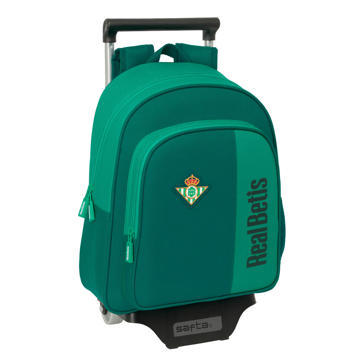School Rucksack with Wheels Real Betis Balompié Green 28 x 34 x 10 cm School Rucksack with Wheels Real Betis Balompié Green 28 x 34 x 10 cm