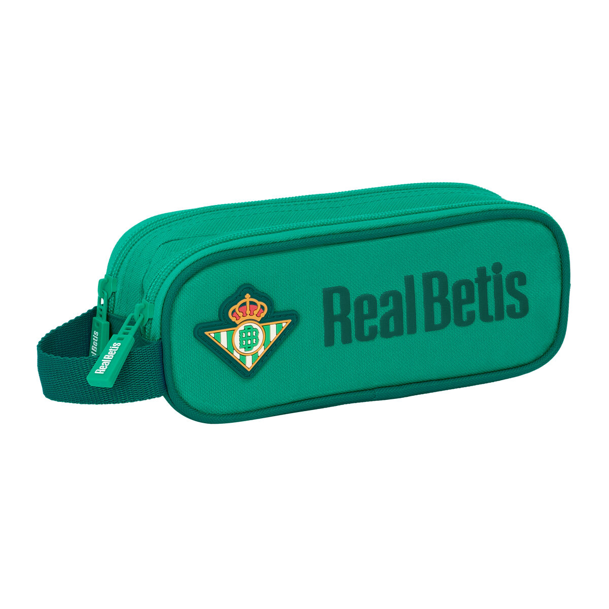 Double Carry-all Real Betis BalompiÃ© Green 21 x 8 x 6 cm