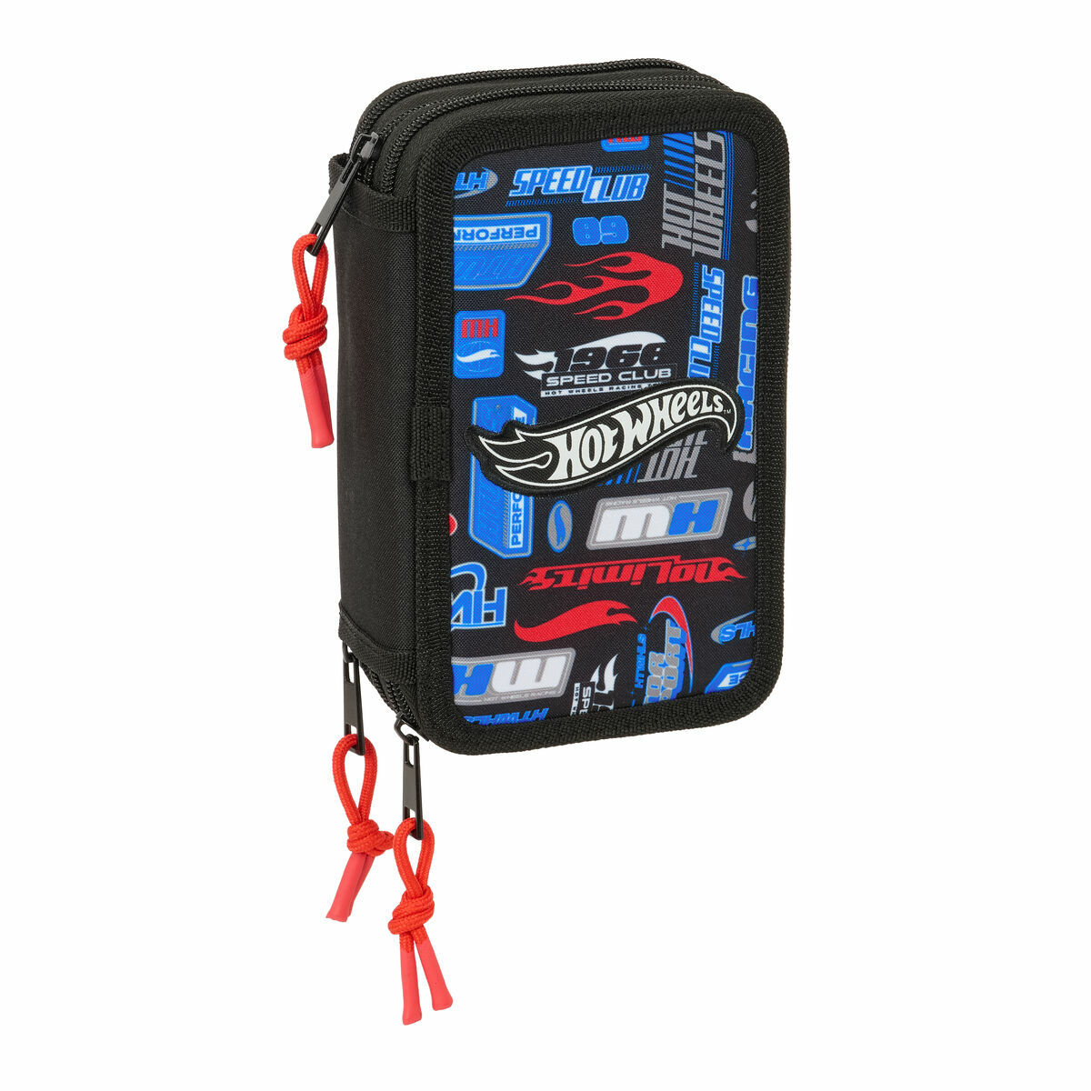 Holdall Hot Wheels Multicolour 12,5 x 19,5 x 5,5 cm 37 Pieces
