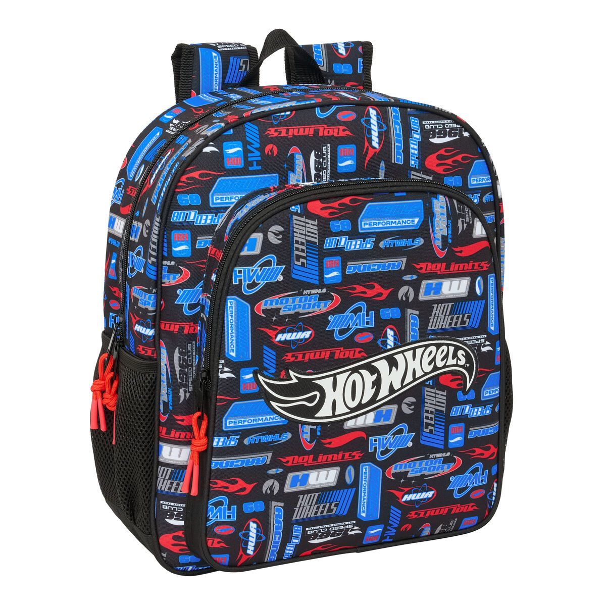 School Bag Hot Wheels Multicolour 32 x 38 x 12 cm