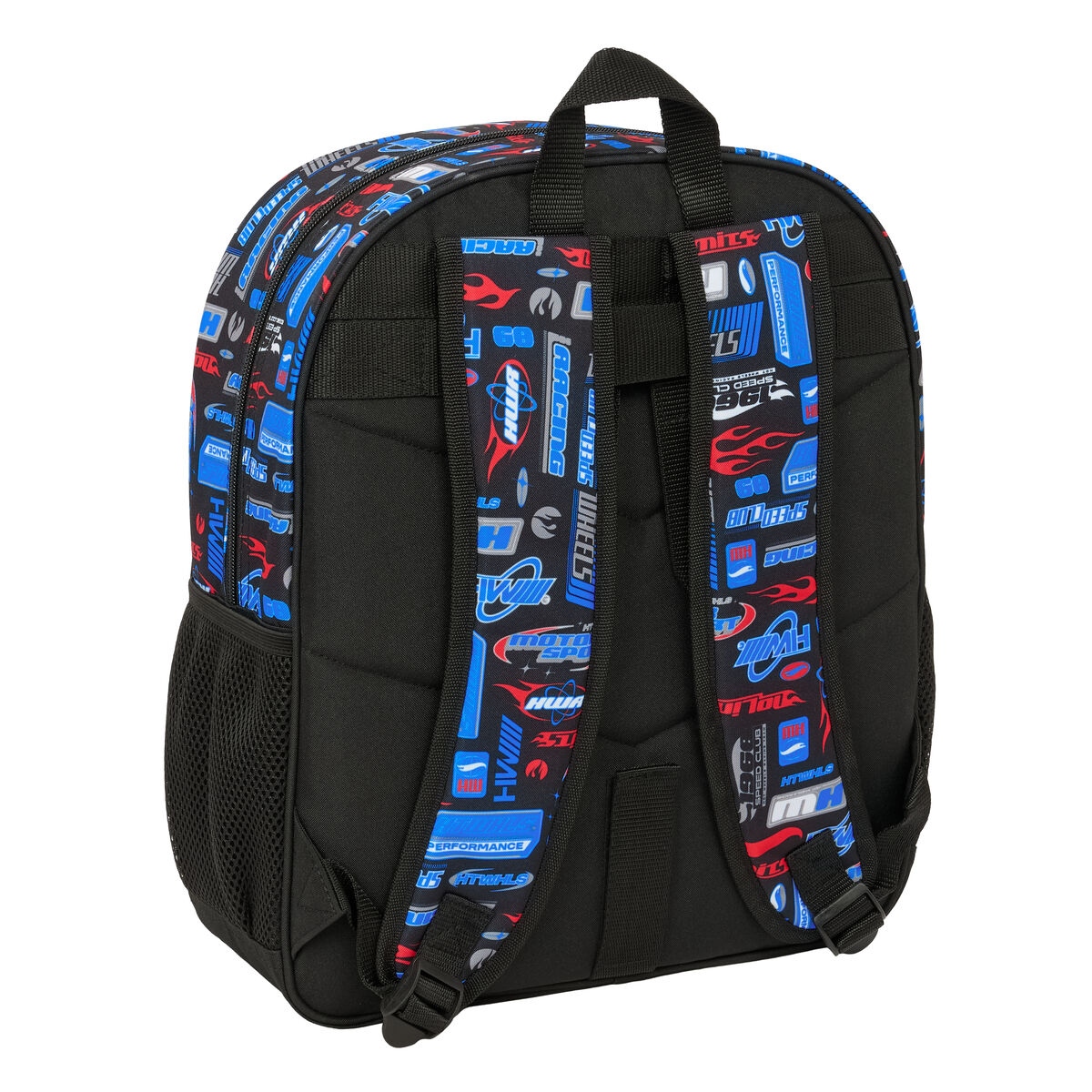 School Bag Hot Wheels Multicolour 32 x 38 x 12 cm