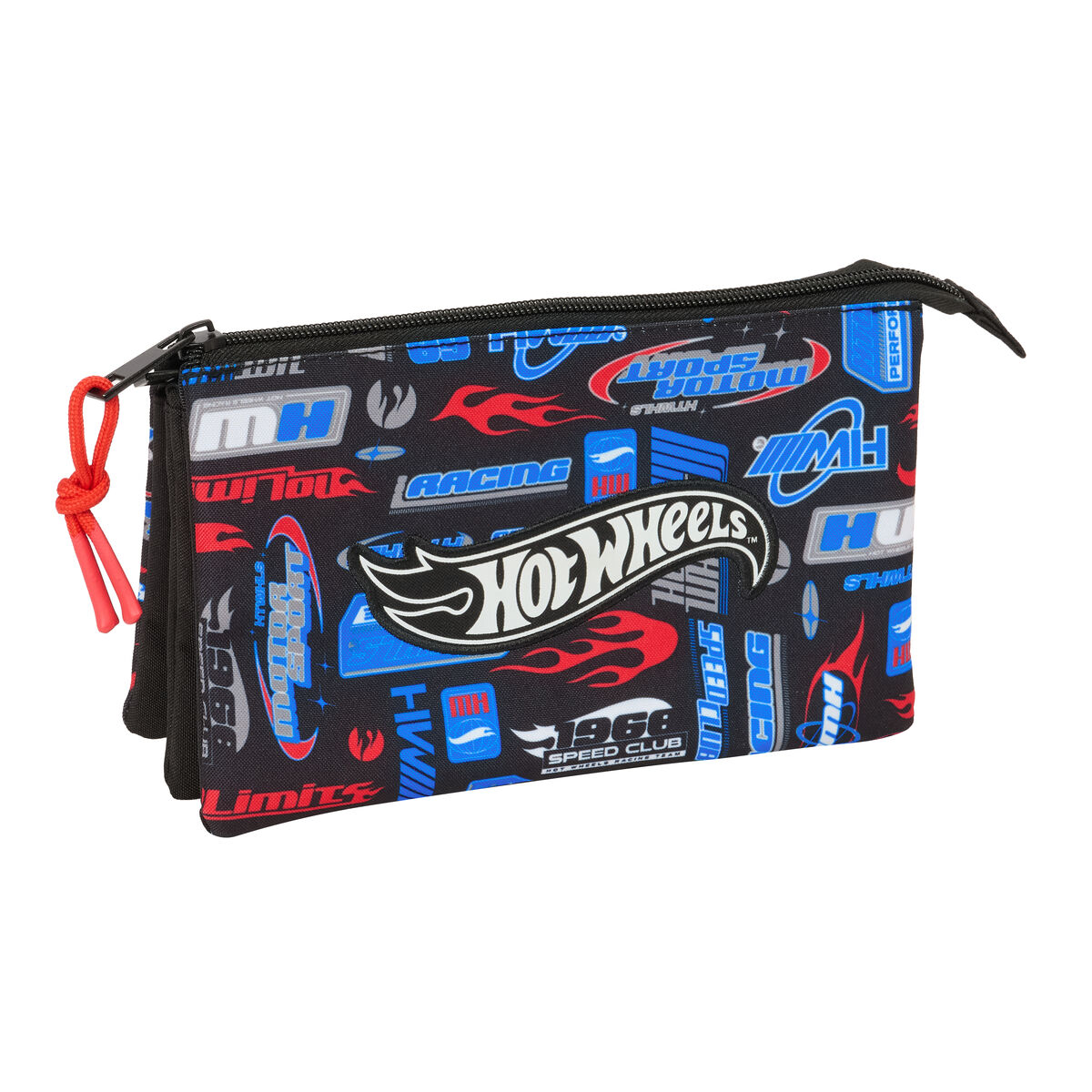 Holdall Hot Wheels Multicolour 22 x 12 x 3 cm