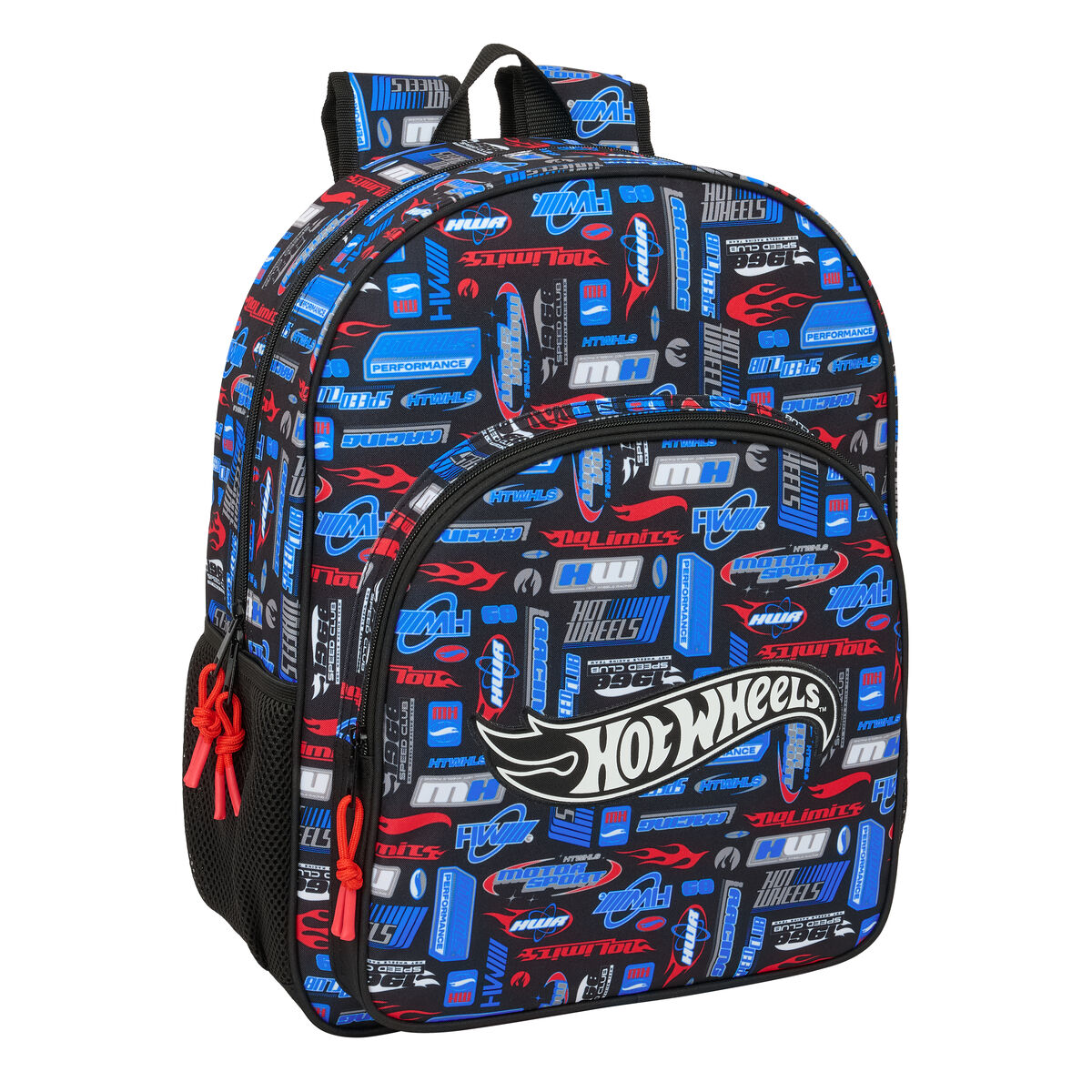 School Bag Hot Wheels Multicolour 33 x 42 x 14 cm