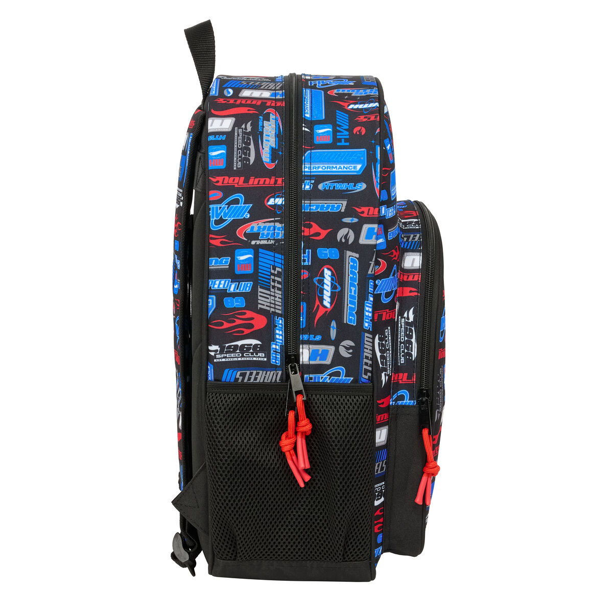 School Bag Hot Wheels Multicolour 33 x 42 x 14 cm
