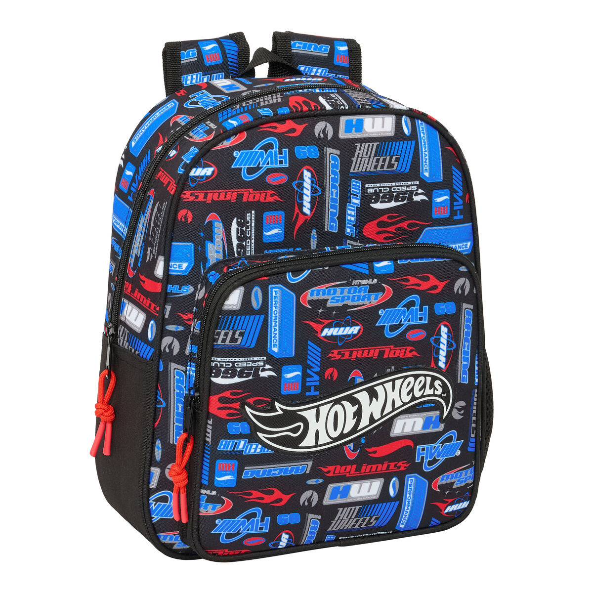 School Bag Hot Wheels Multicolour 27 x 33 x 10 cm