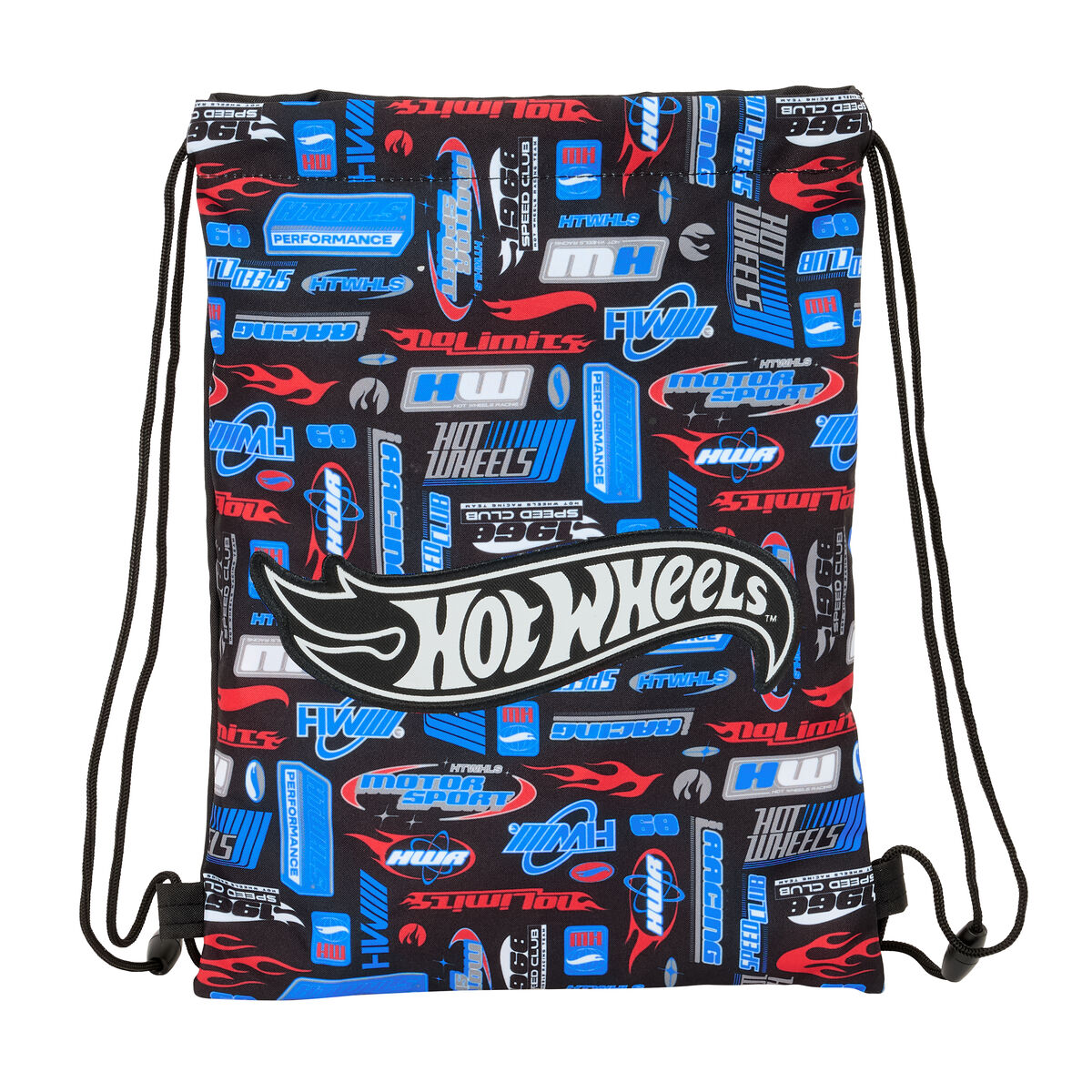 School Bag Hot Wheels Multicolour 26 x 34 x 1 cm
