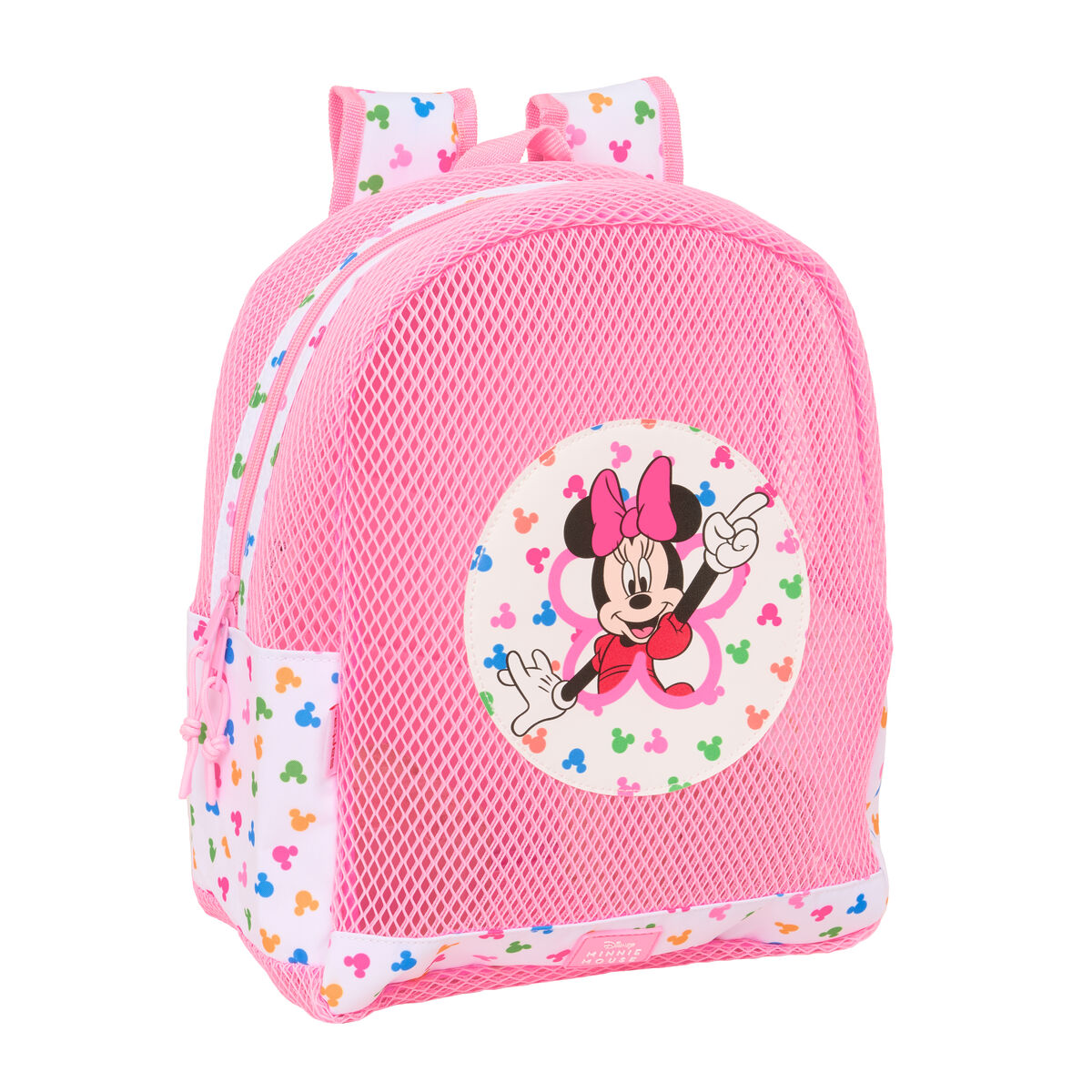 Beach backpack Minnie Mouse Multicolour Pink 30,5 x 24 x 18 cm Children’s