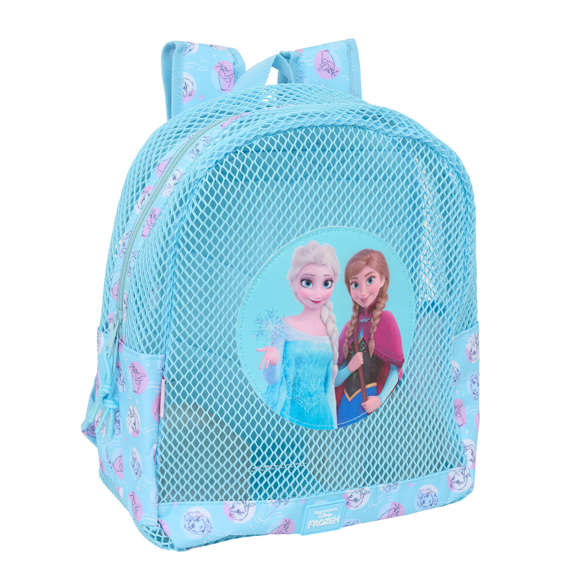 Beach backpack Frozen Celeste 30,5 x 24 x 18 cm Children’s
