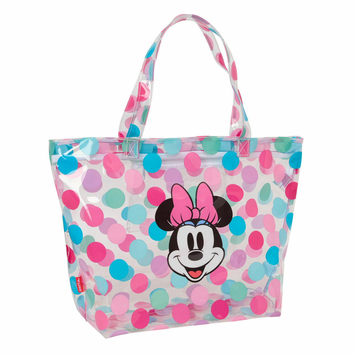 Shopping Bag Minnie Mouse Beach Multicolour Transparent 54 x 35 x 17 cm Shopping Bag Minnie Mouse Beach Multicolour Transparent 54 x 35 x 17 cm