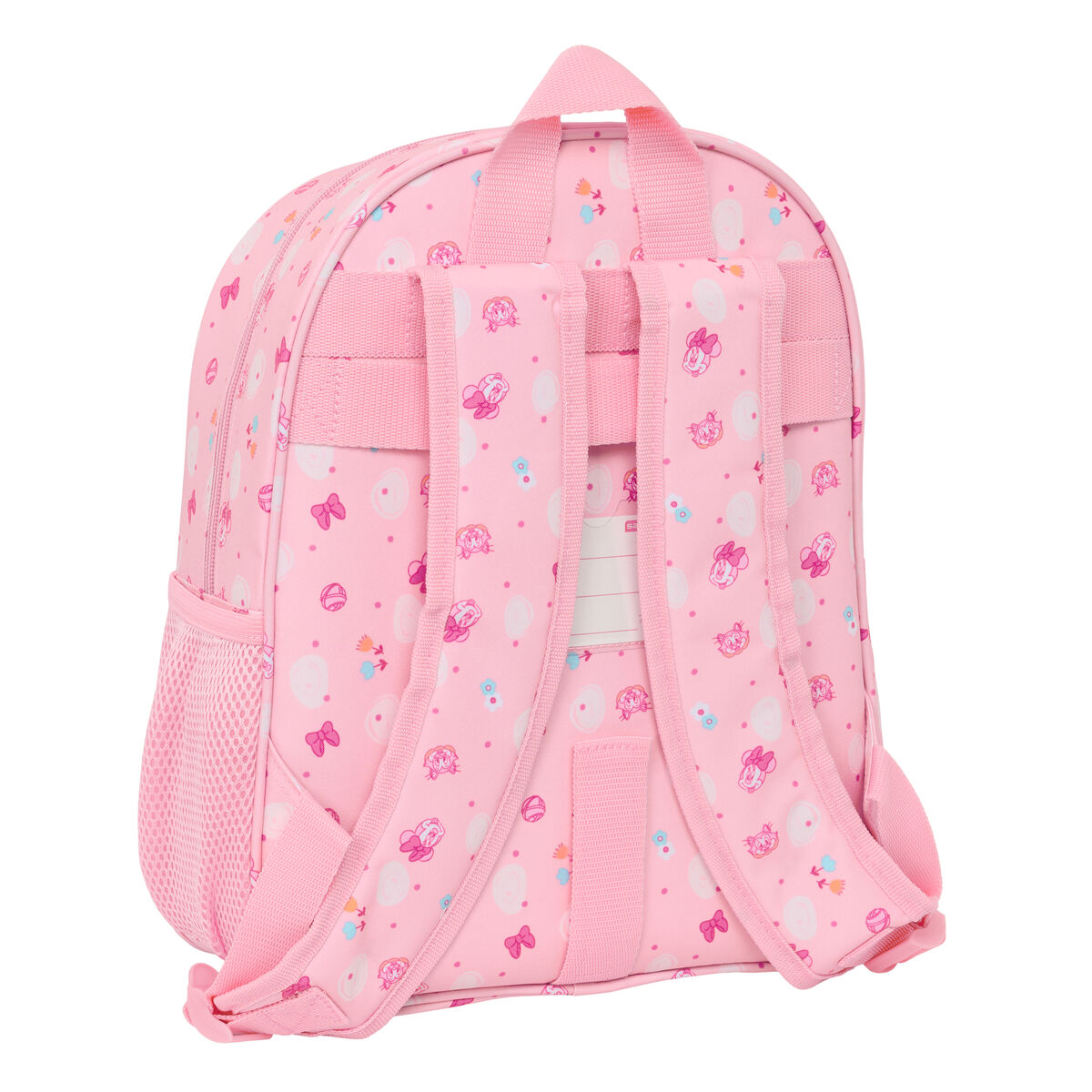Child bag Minnie Mouse Baby Pink 28 x 34 x 10 cm