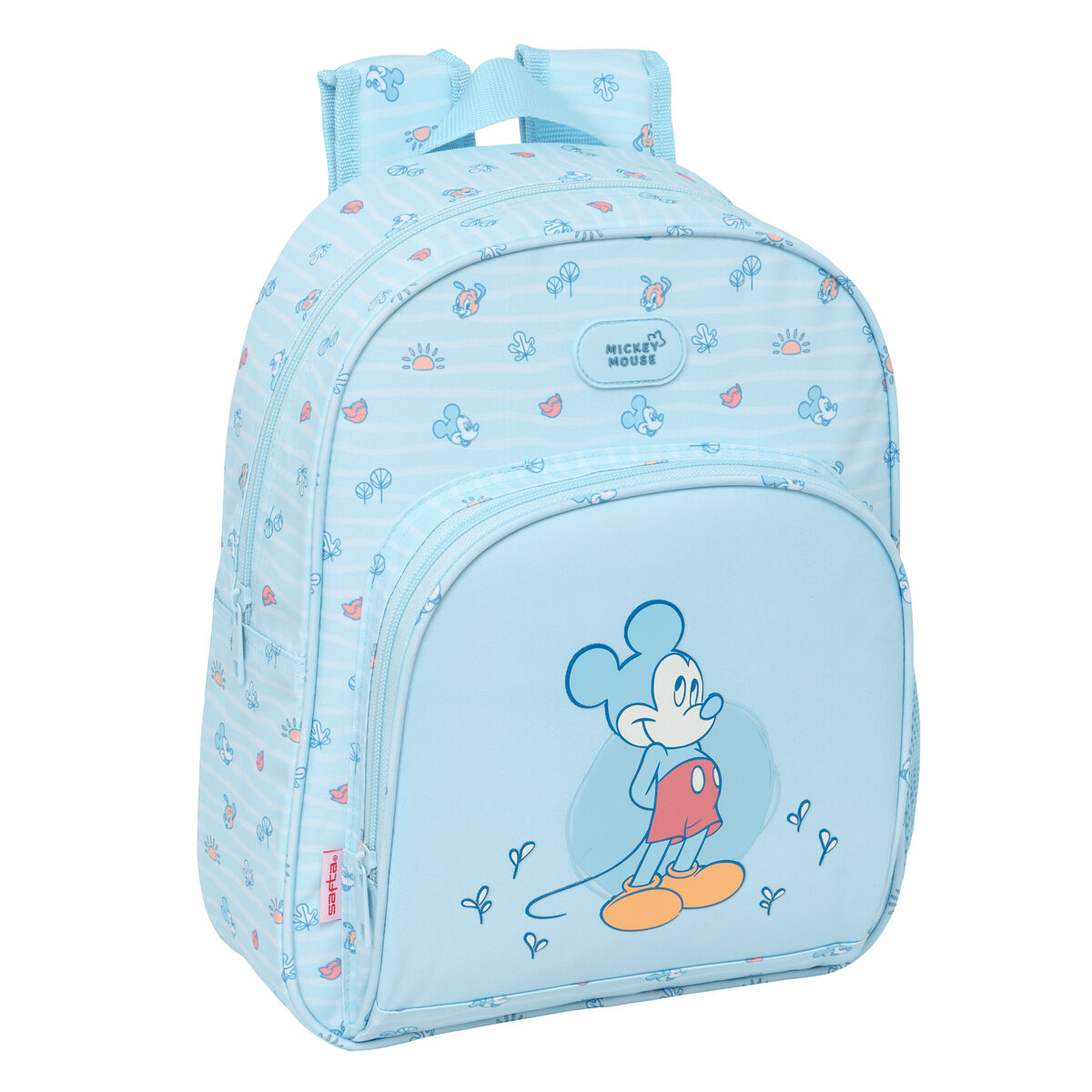 Child bag Mickey Mouse Clubhouse Baby Light Blue 28 x 34 x 10 cm Child bag Mickey Mouse Clubhouse Baby Light Blue 28 x 34 x 10 cm