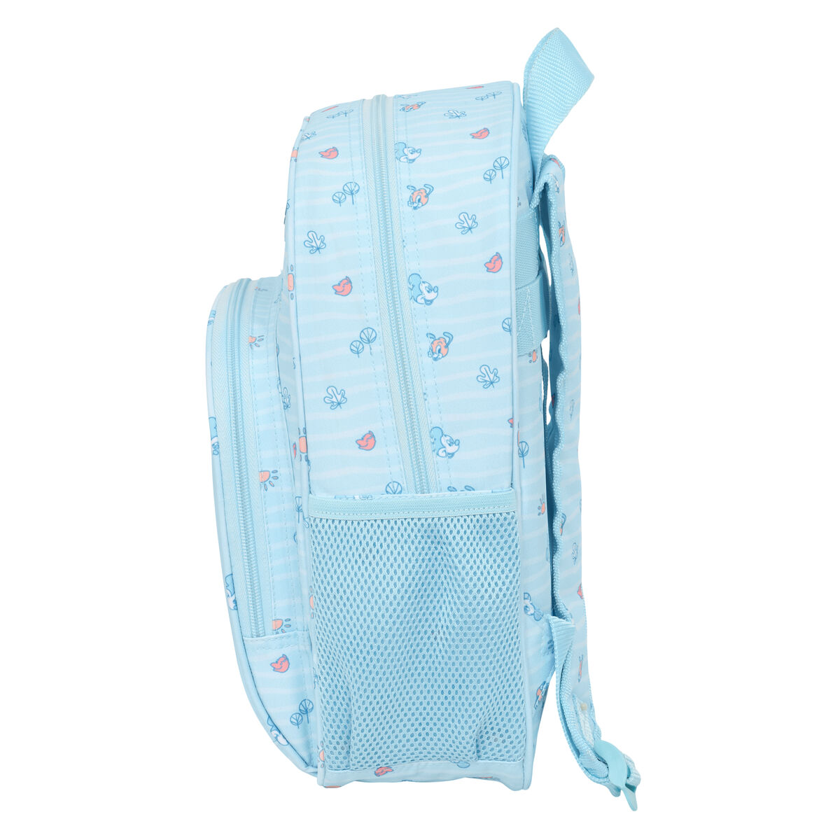 Child bag Mickey Mouse Clubhouse Baby Light Blue 28 x 34 x 10 cm
