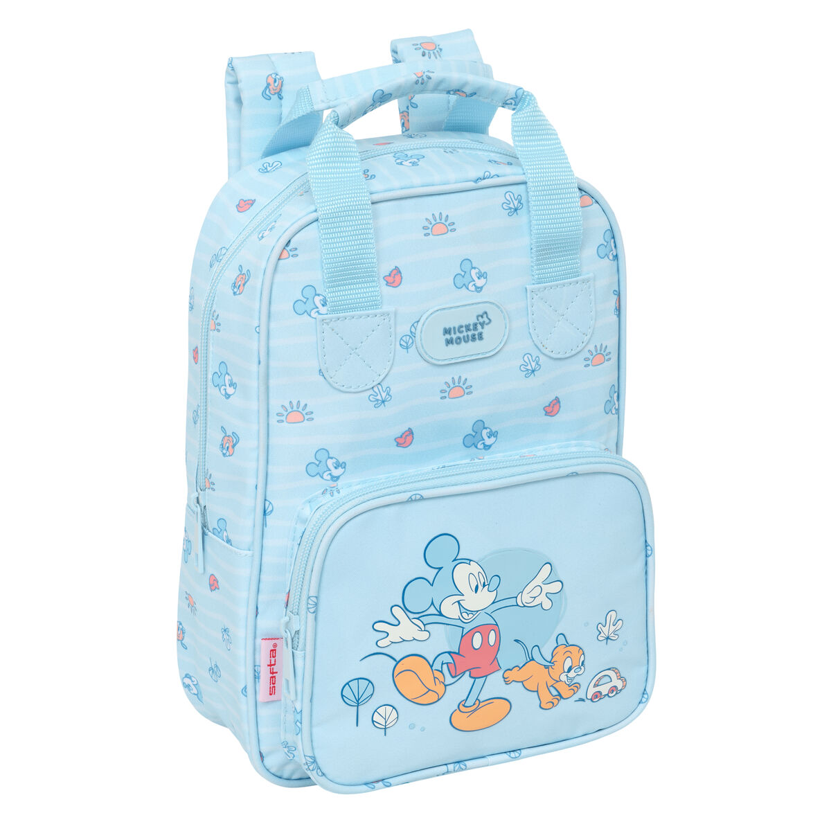 Child bag Mickey Mouse Clubhouse Baby Light Blue 20 x 28 x 8 cm Child bag Mickey Mouse Clubhouse Baby Light Blue 20 x 28 x 8 cm