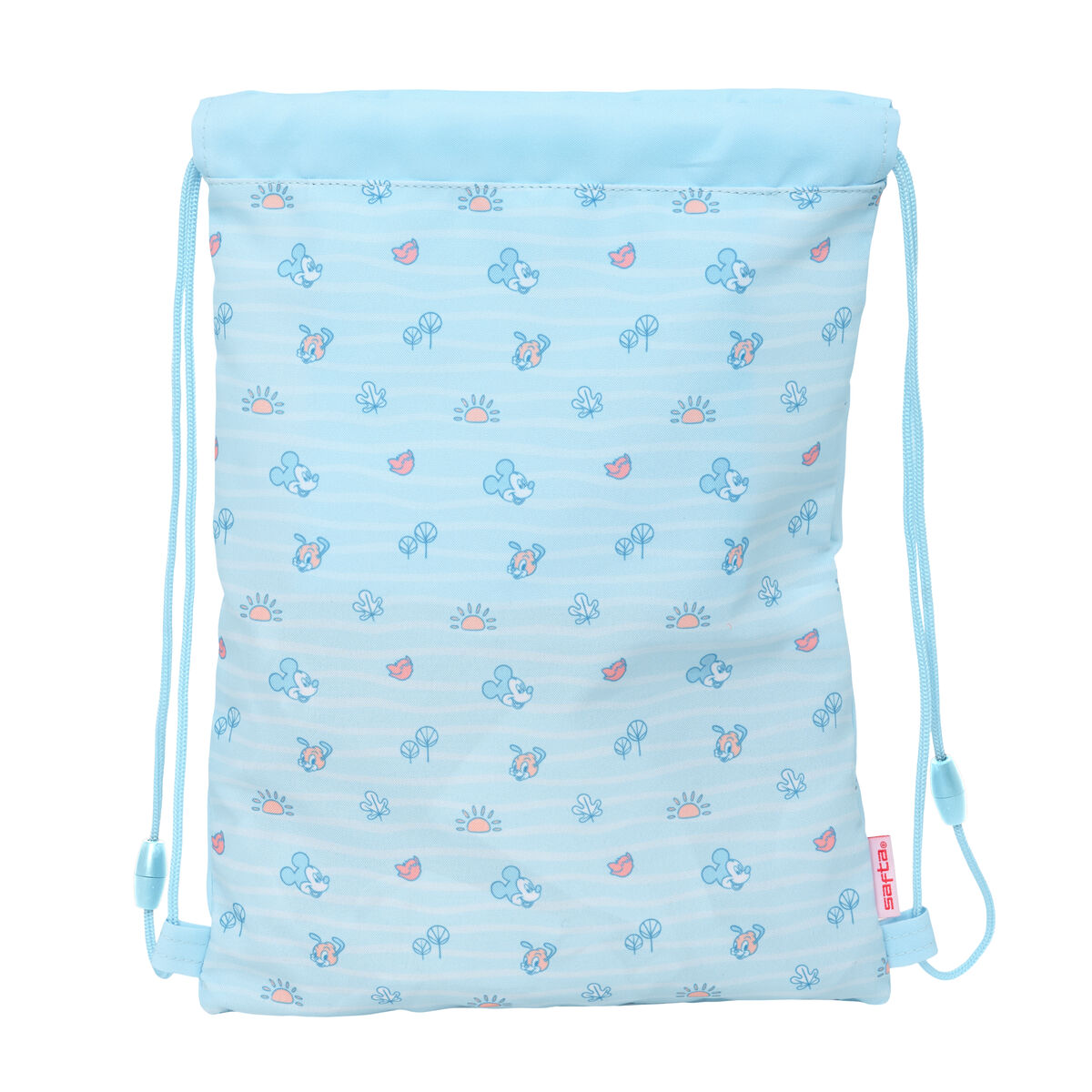Backpack with Strings Mickey Mouse Clubhouse Baby Blue 26 x 34 x 1 cm