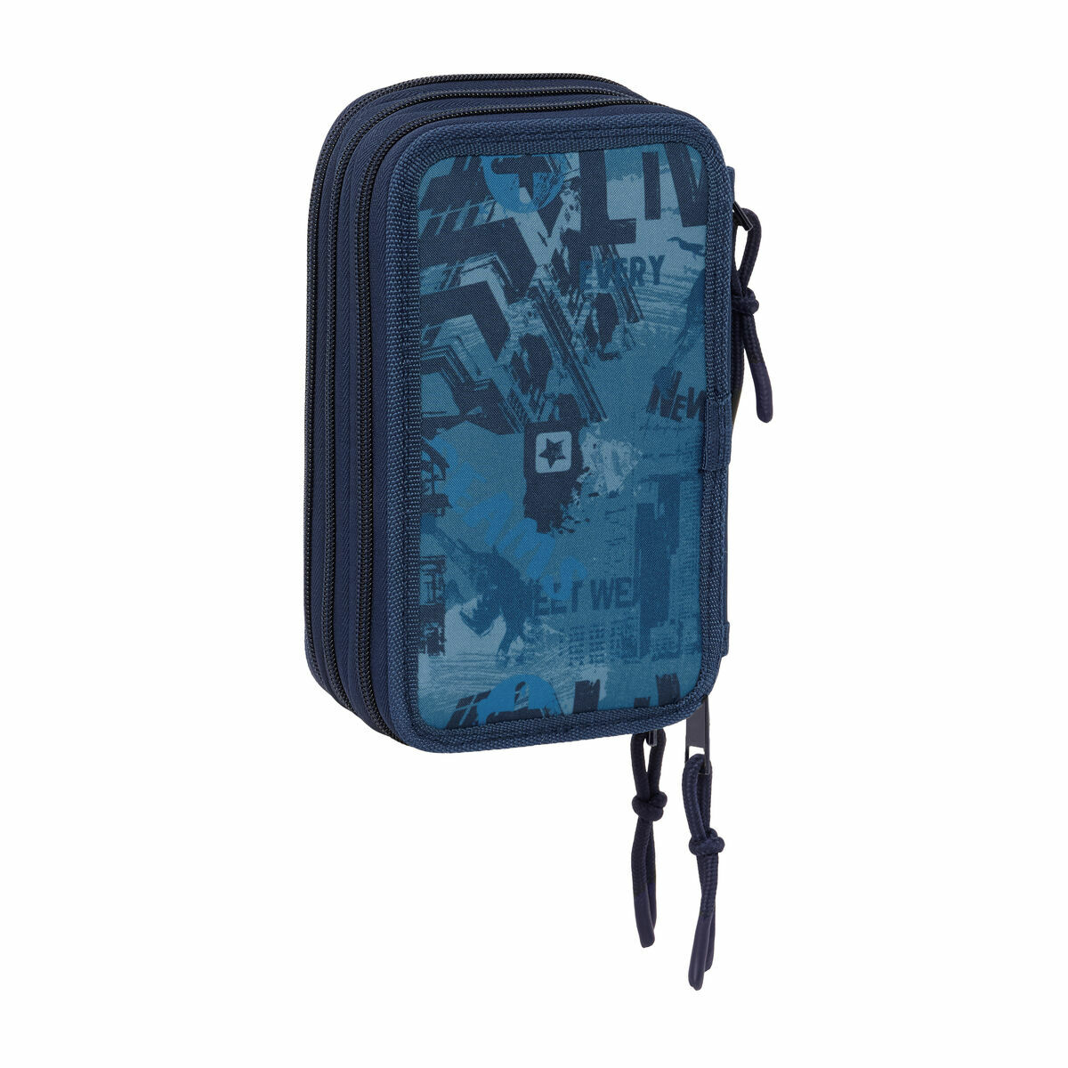 Holdall Safta New edition Navy Blue 12,5 x 19,5 x 5,5 cm 37 Pieces