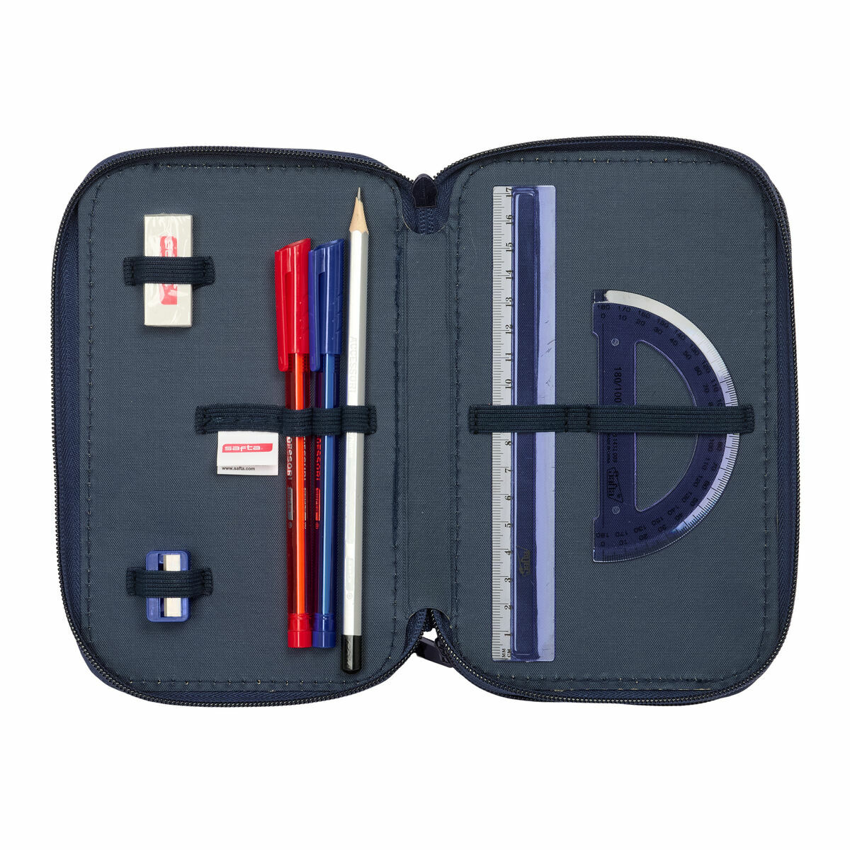 Holdall Safta New edition Navy Blue 12,5 x 19,5 x 5,5 cm 37 Pieces