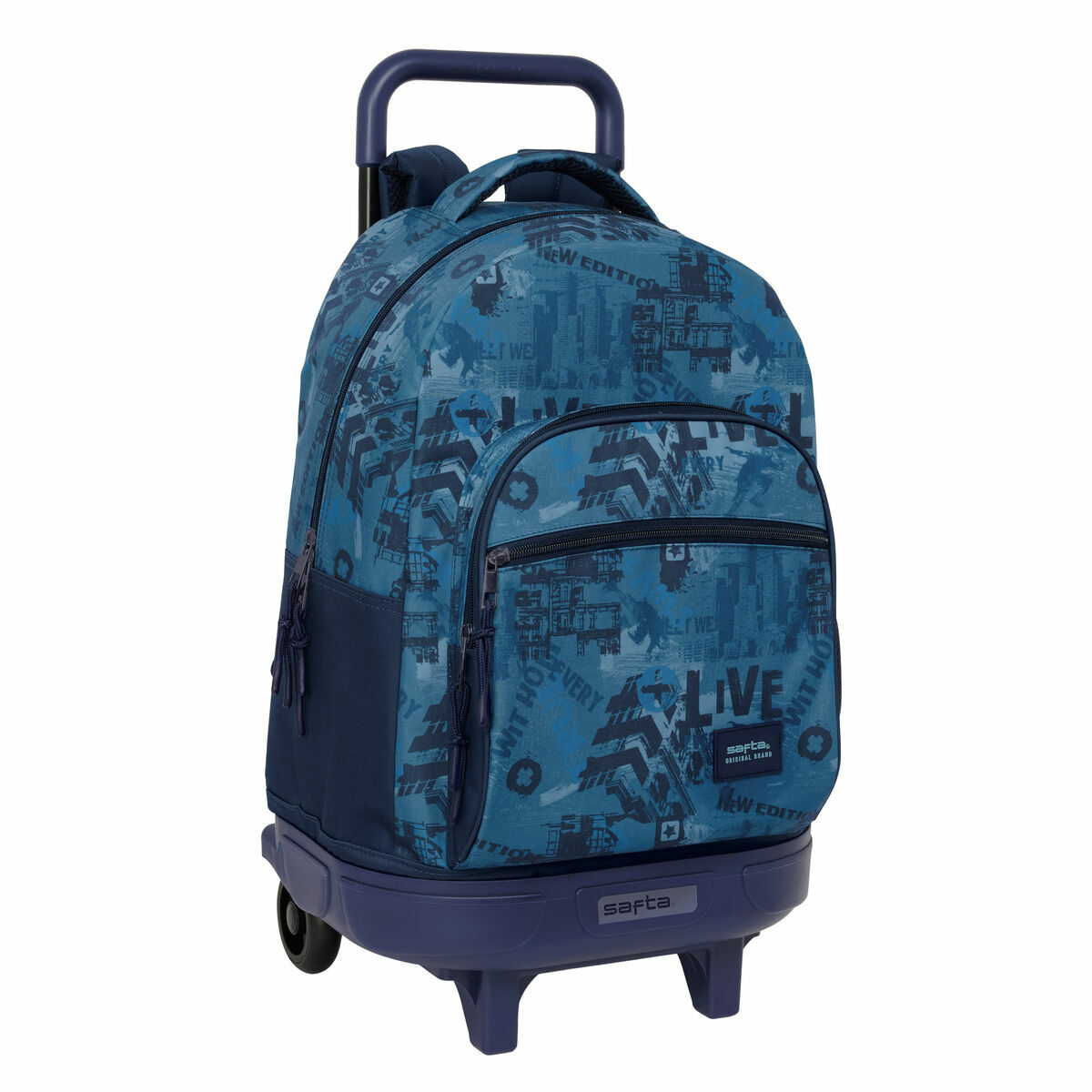 School Bag Safta New edition Navy Blue 33 x 45 x 22 cm School Bag Safta New edition Navy Blue 33 x 45 x 22 cm