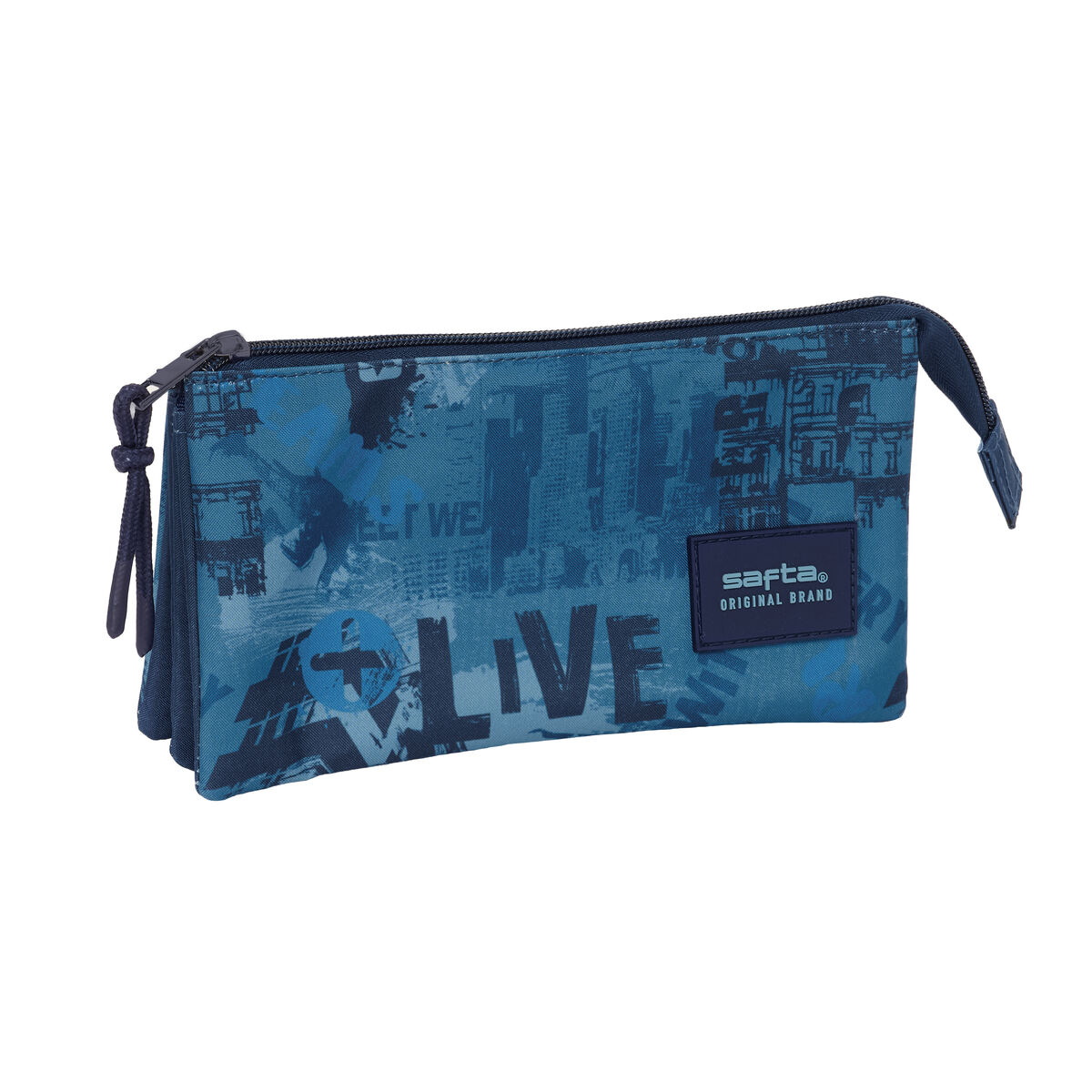 Holdall Safta New edition Navy Blue 22 x 12 x 3 cm Holdall Safta New edition Navy Blue 22 x 12 x 3 cm