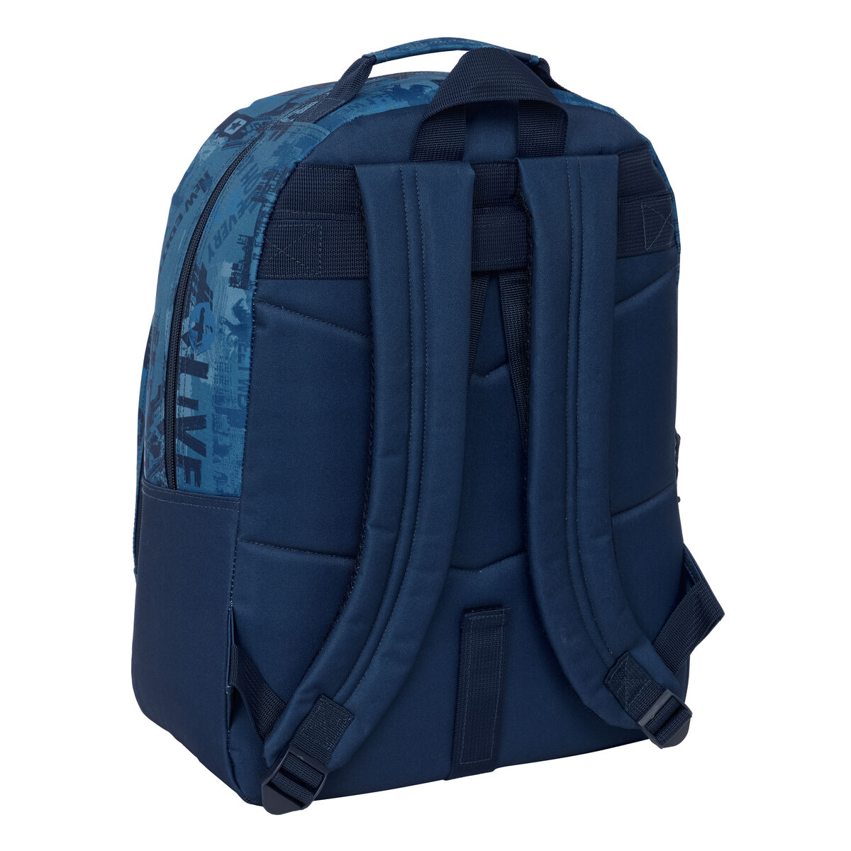 School Bag Safta New edition Navy Blue 32 x 42 x 15 cm