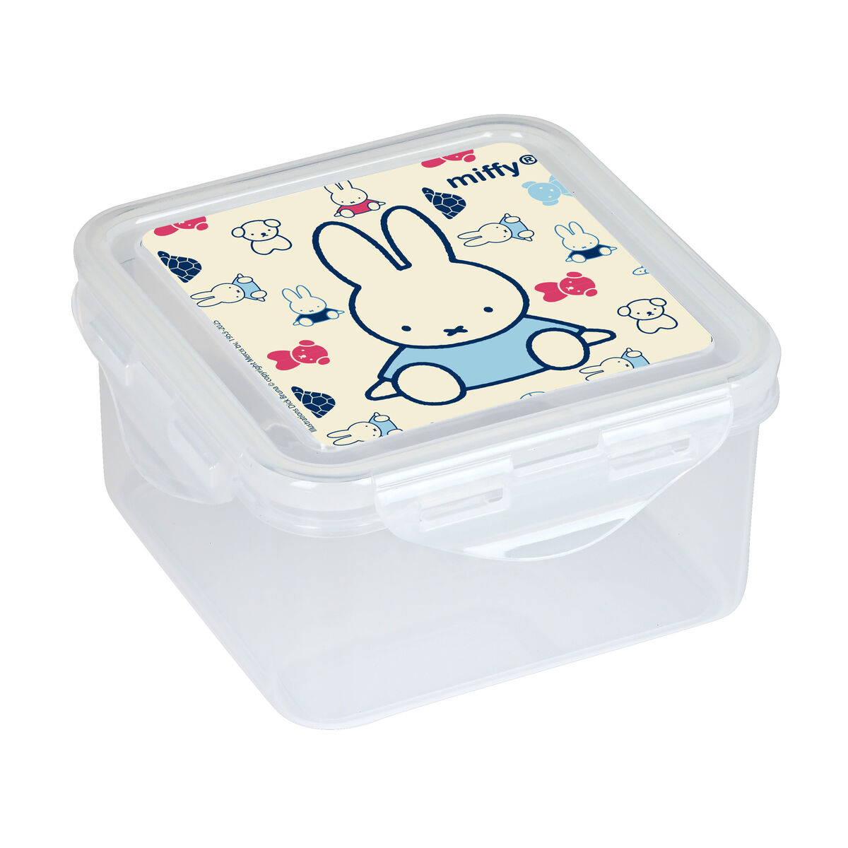Lunch box Miffy Buddy Beige Polyester 13 x 7.5 x 13 cm